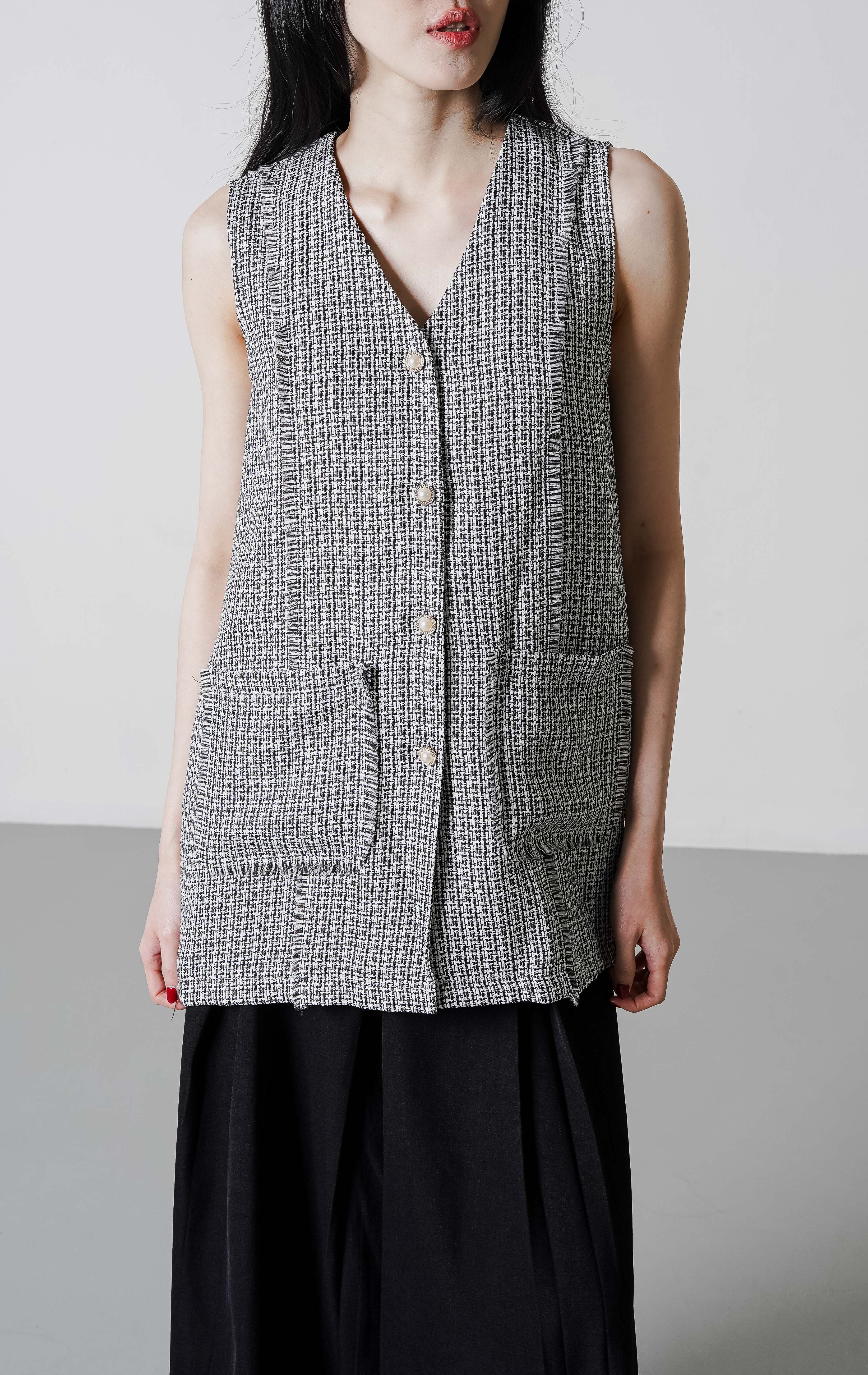 Zionna Vest Black