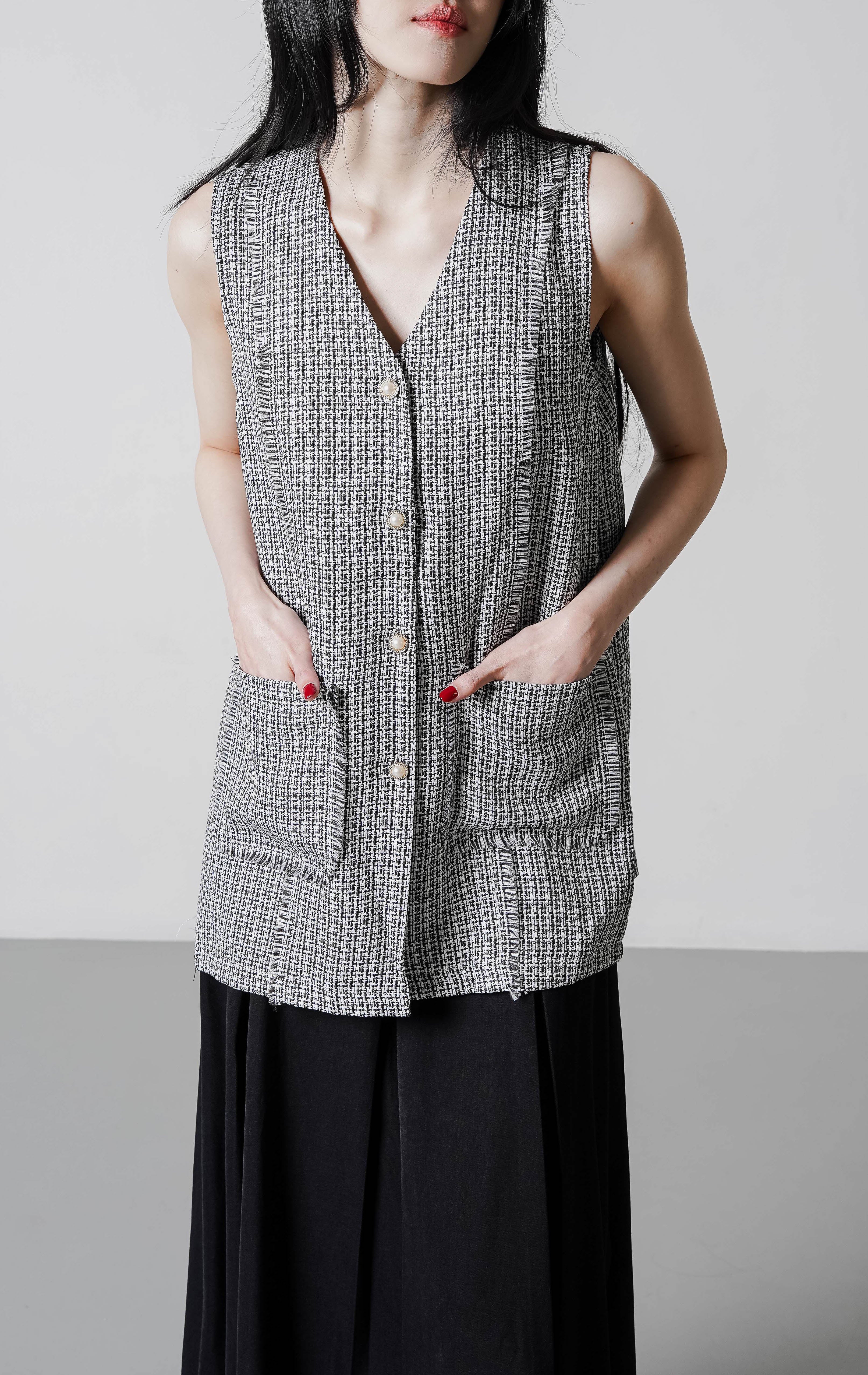 Zionna Vest Black