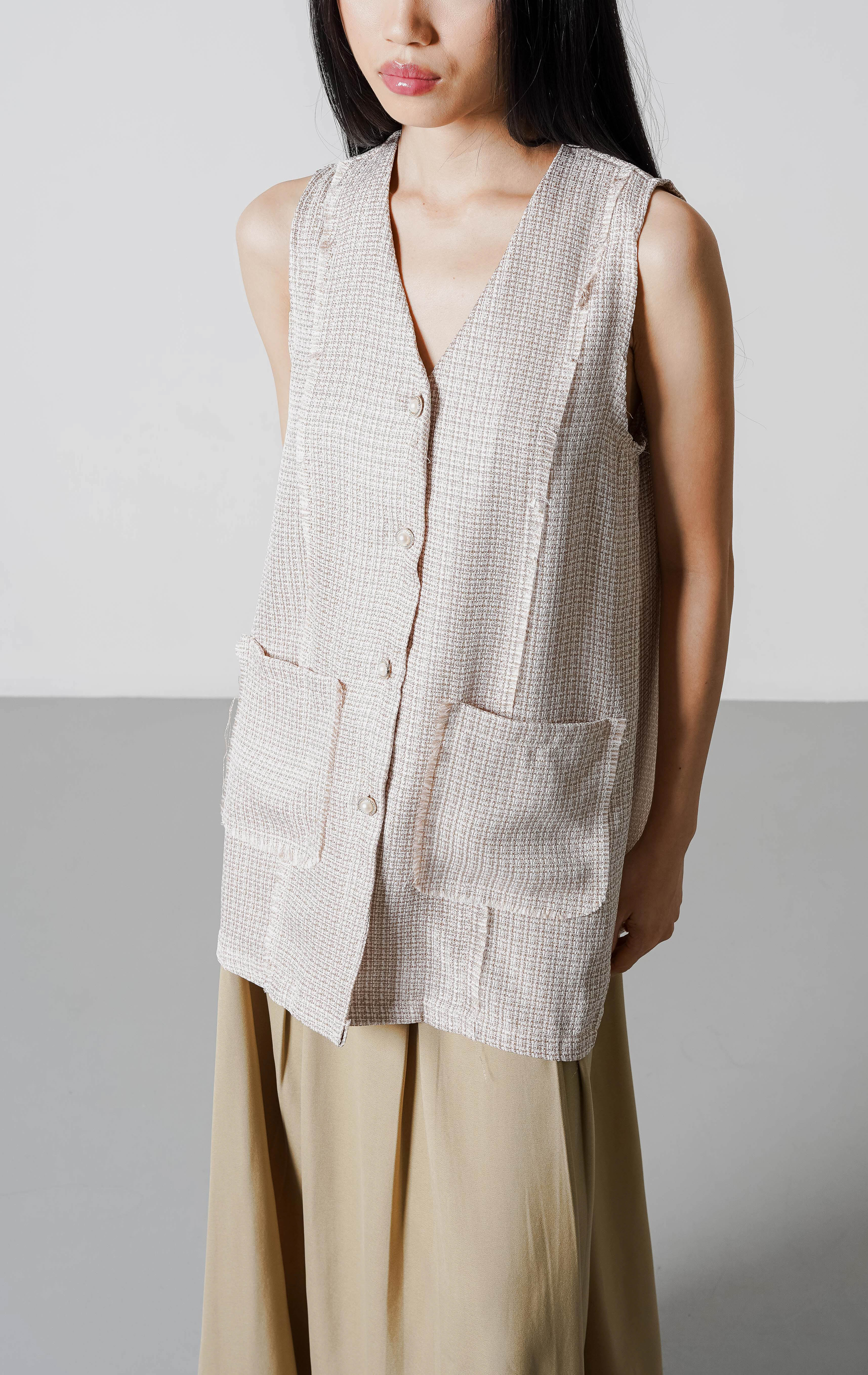 Zionna Vest Brown