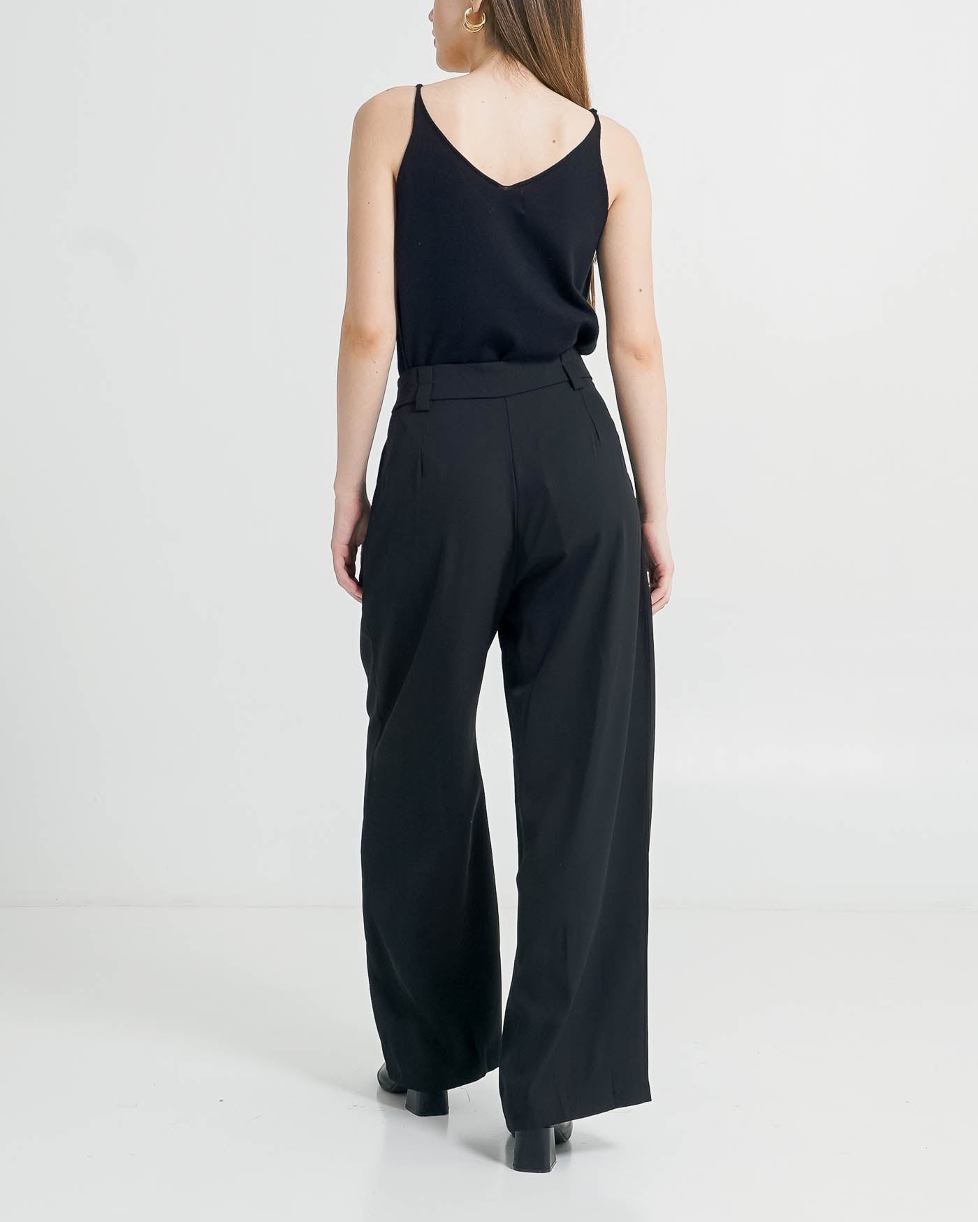 Chester Wide Leg Black Pants – Celana Panjang Wanita Kekinian ( RESTOCK )