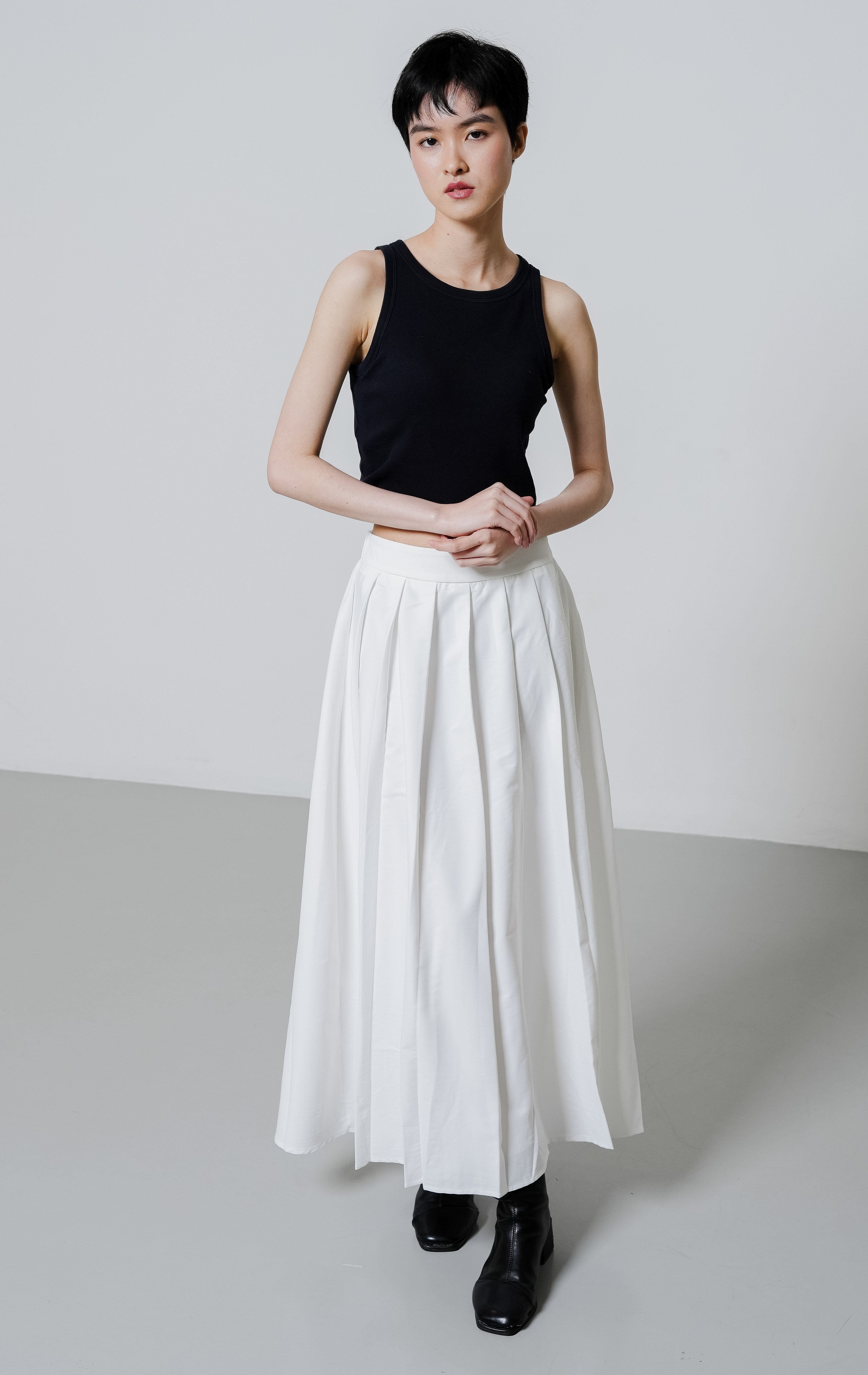 Cora Skirt White