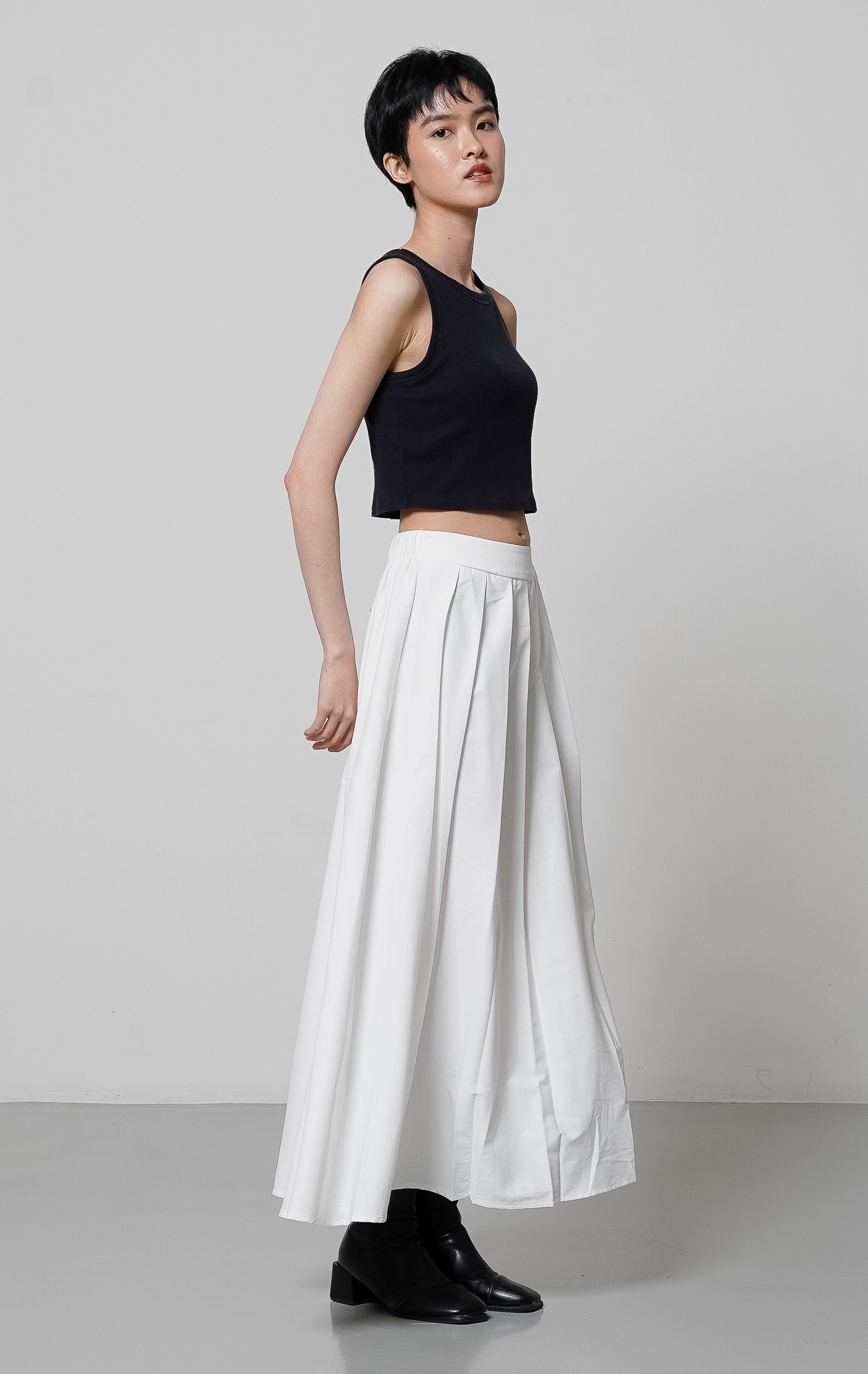 Cora Skirt White