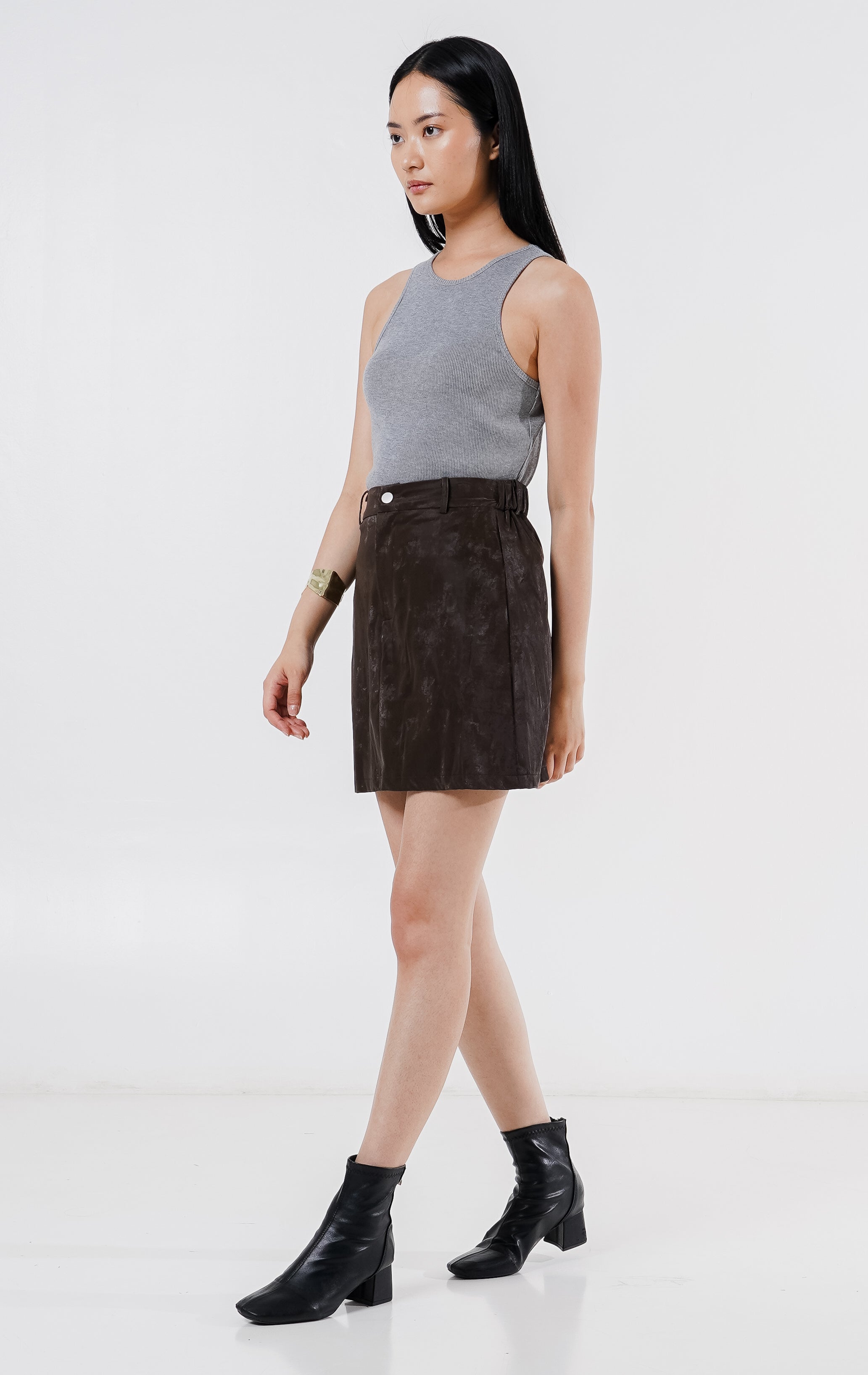 Fayetta Skirt Brown