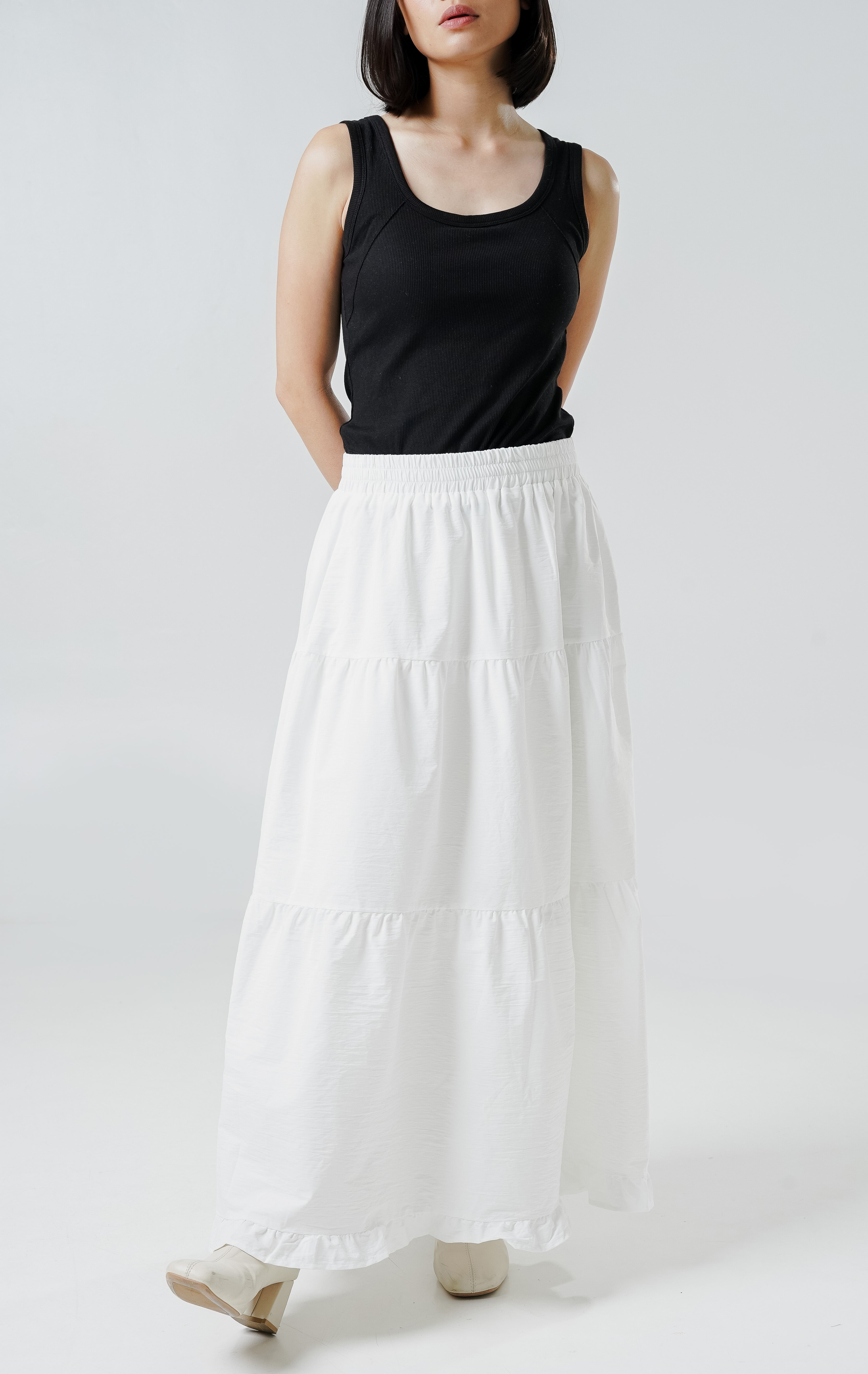 Letisha Skirt White