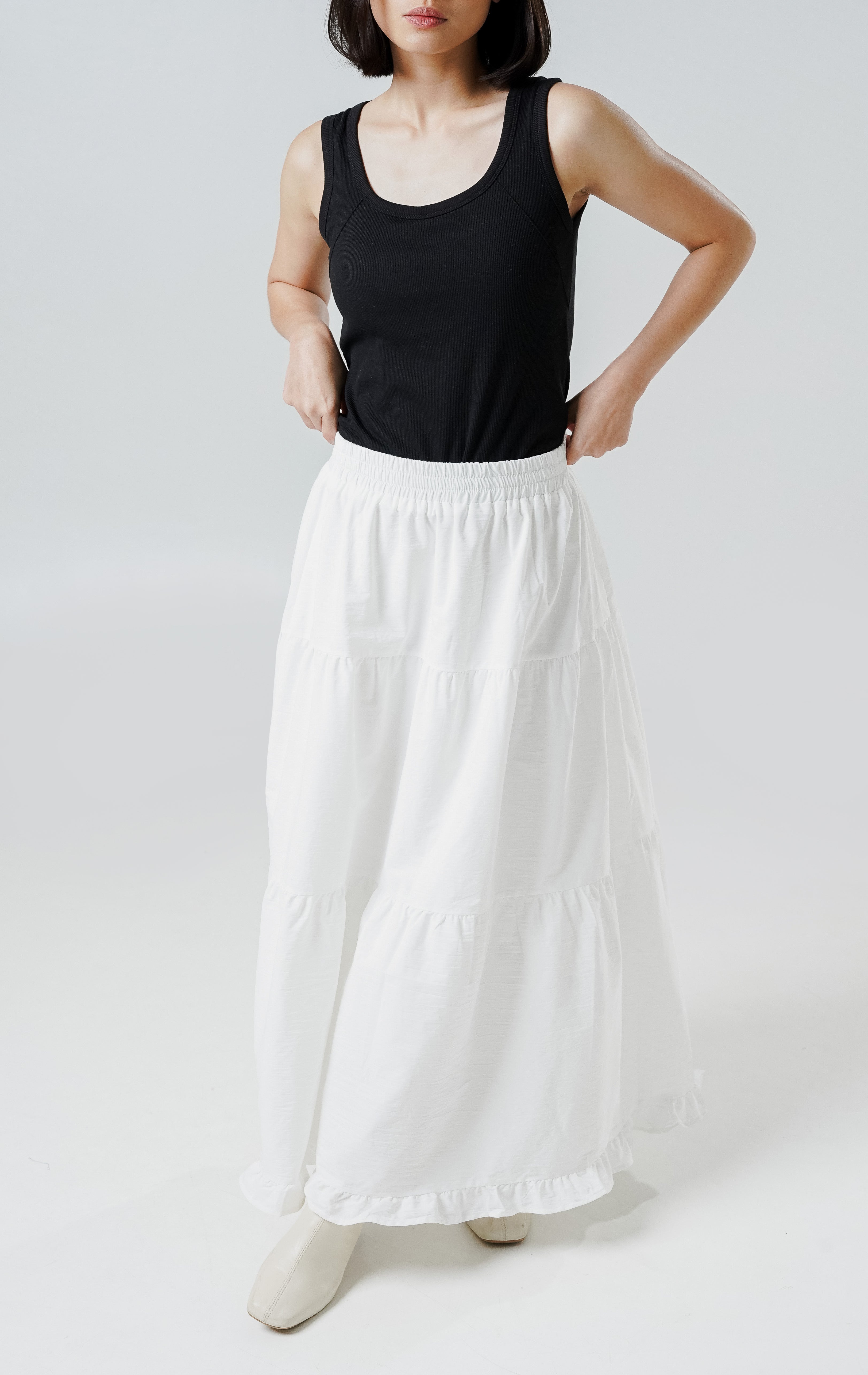 Letisha Skirt White