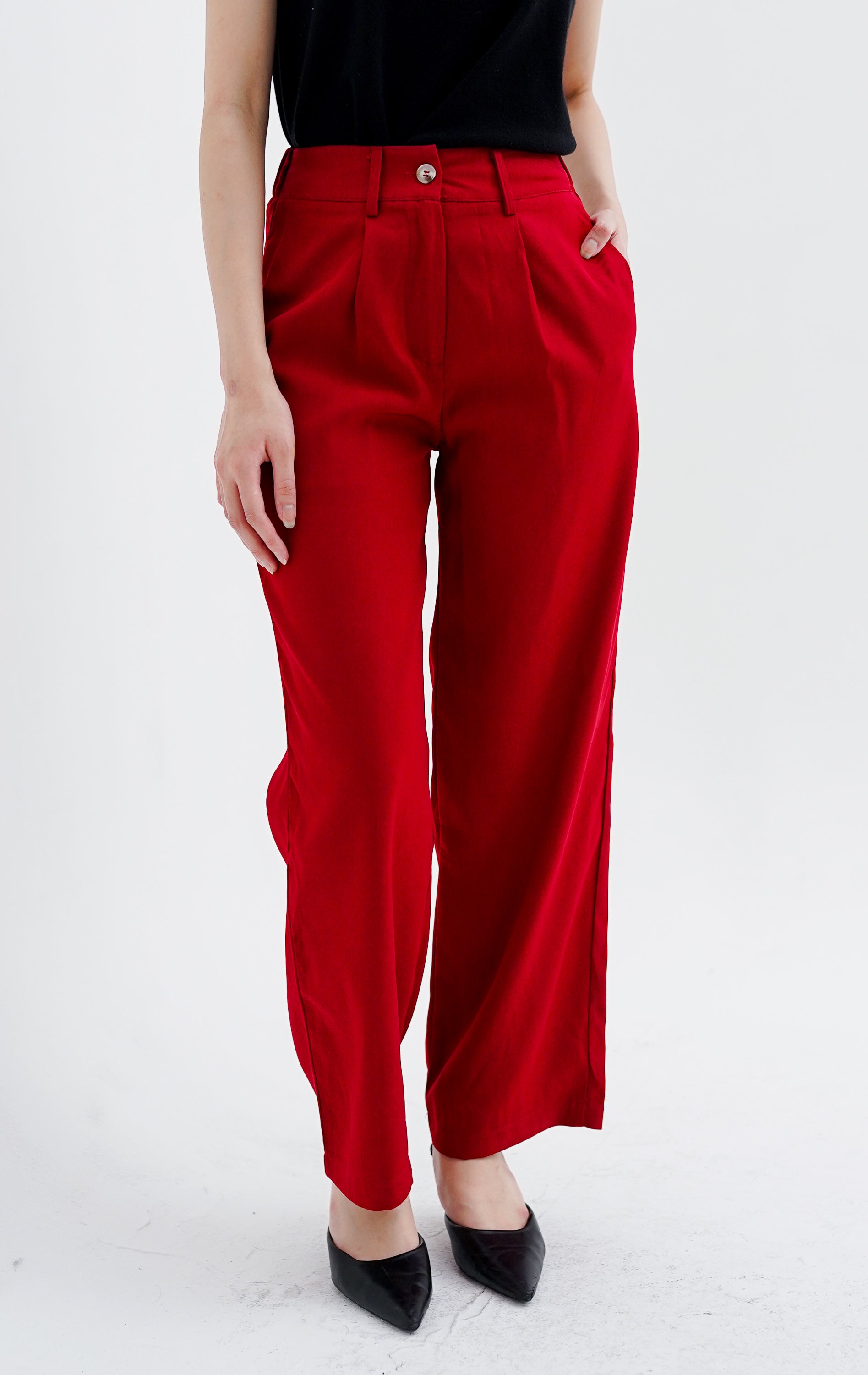 Niskala Pants Maroon