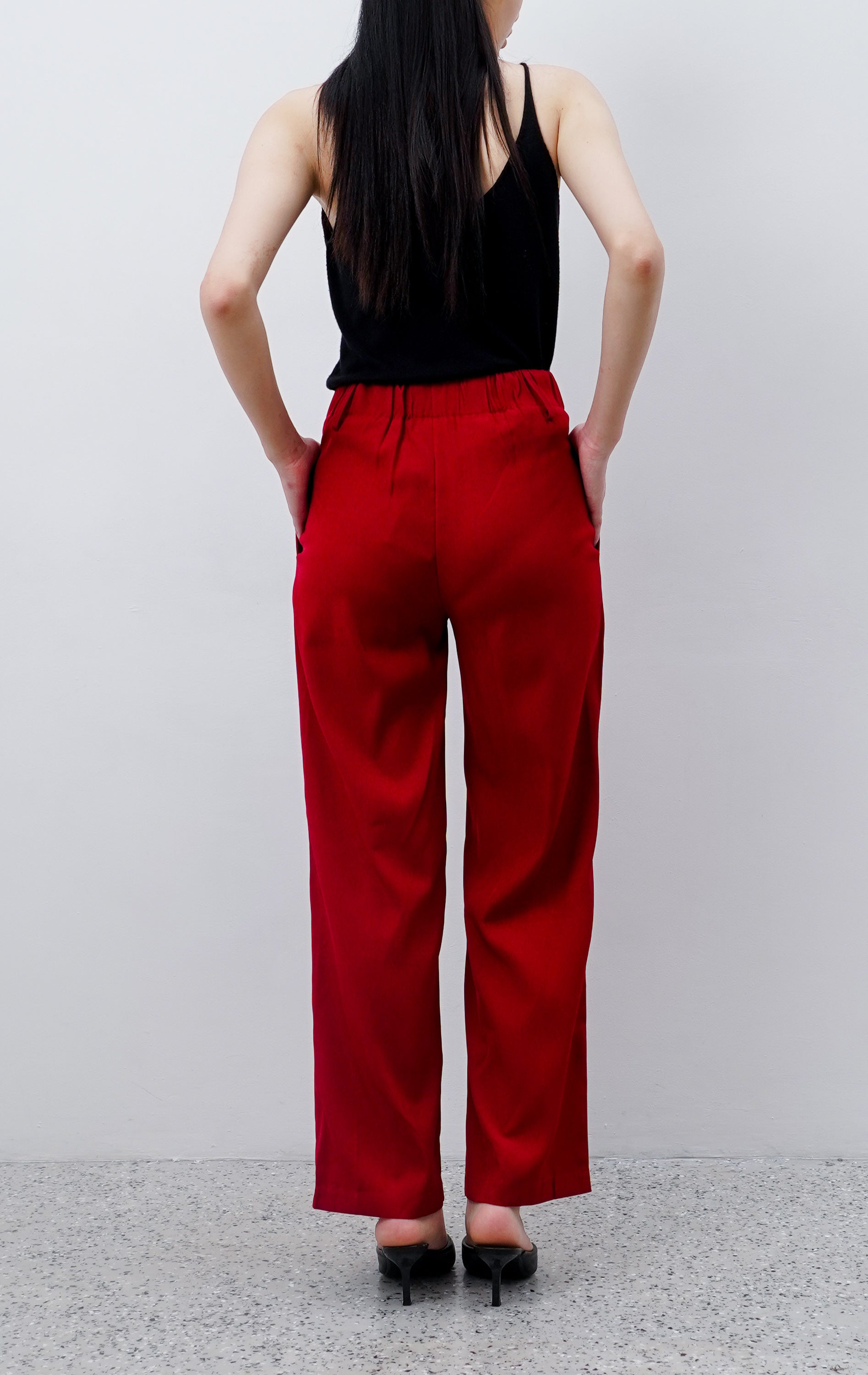 Niskala Pants Maroon