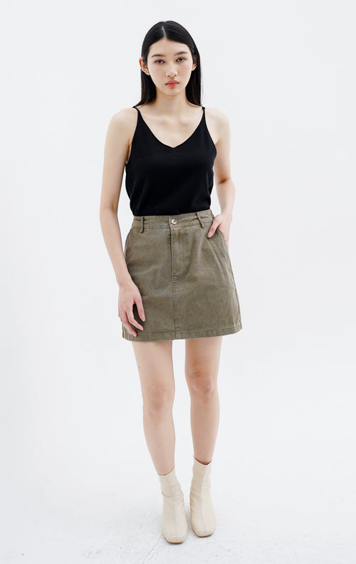 Breya Skirt Brown