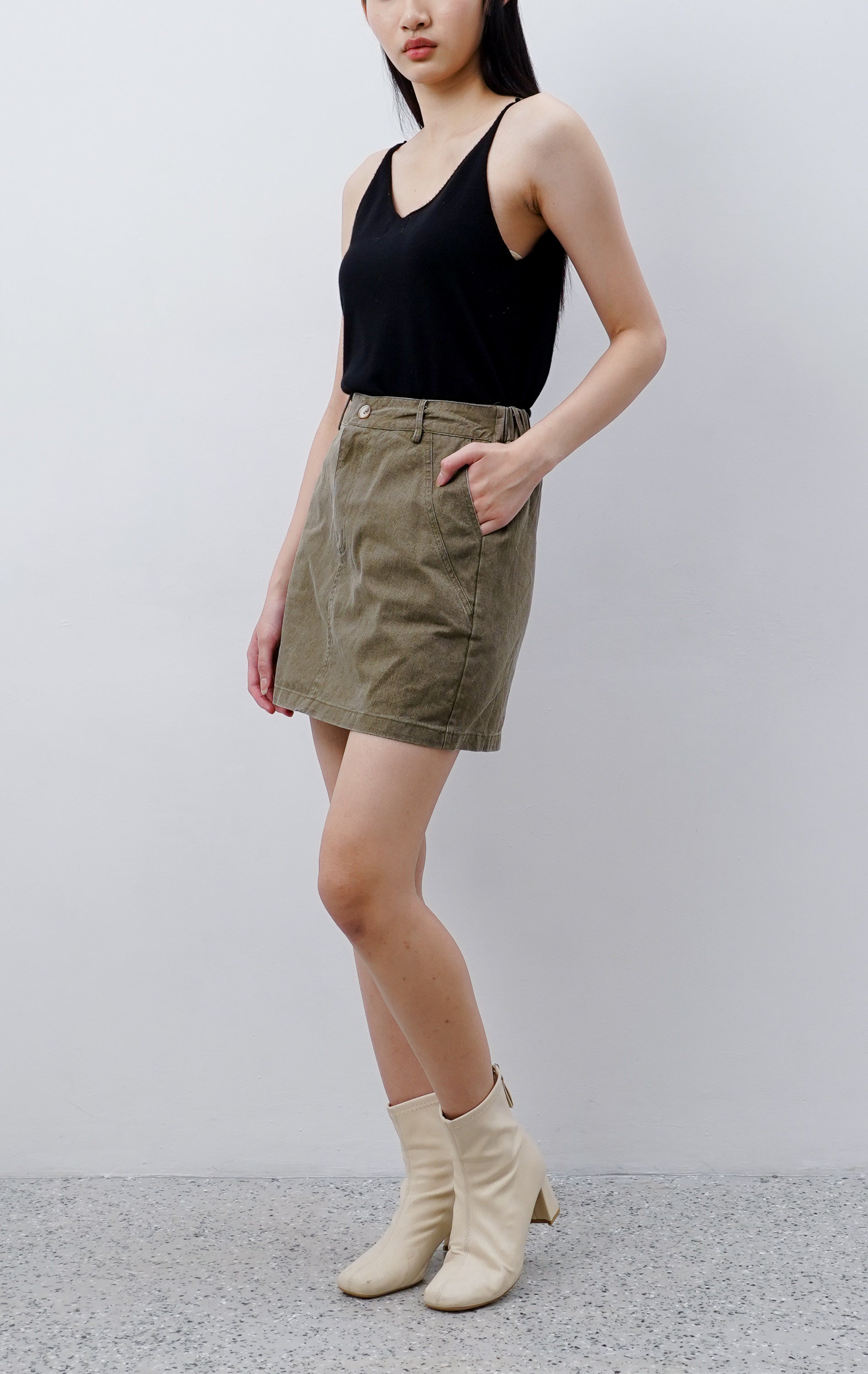 Breya Skirt Brown