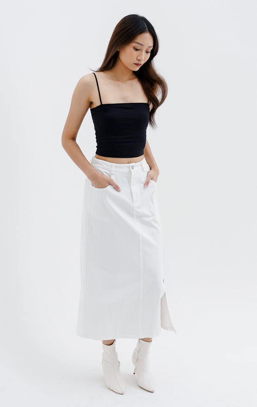Sonia Skirt White