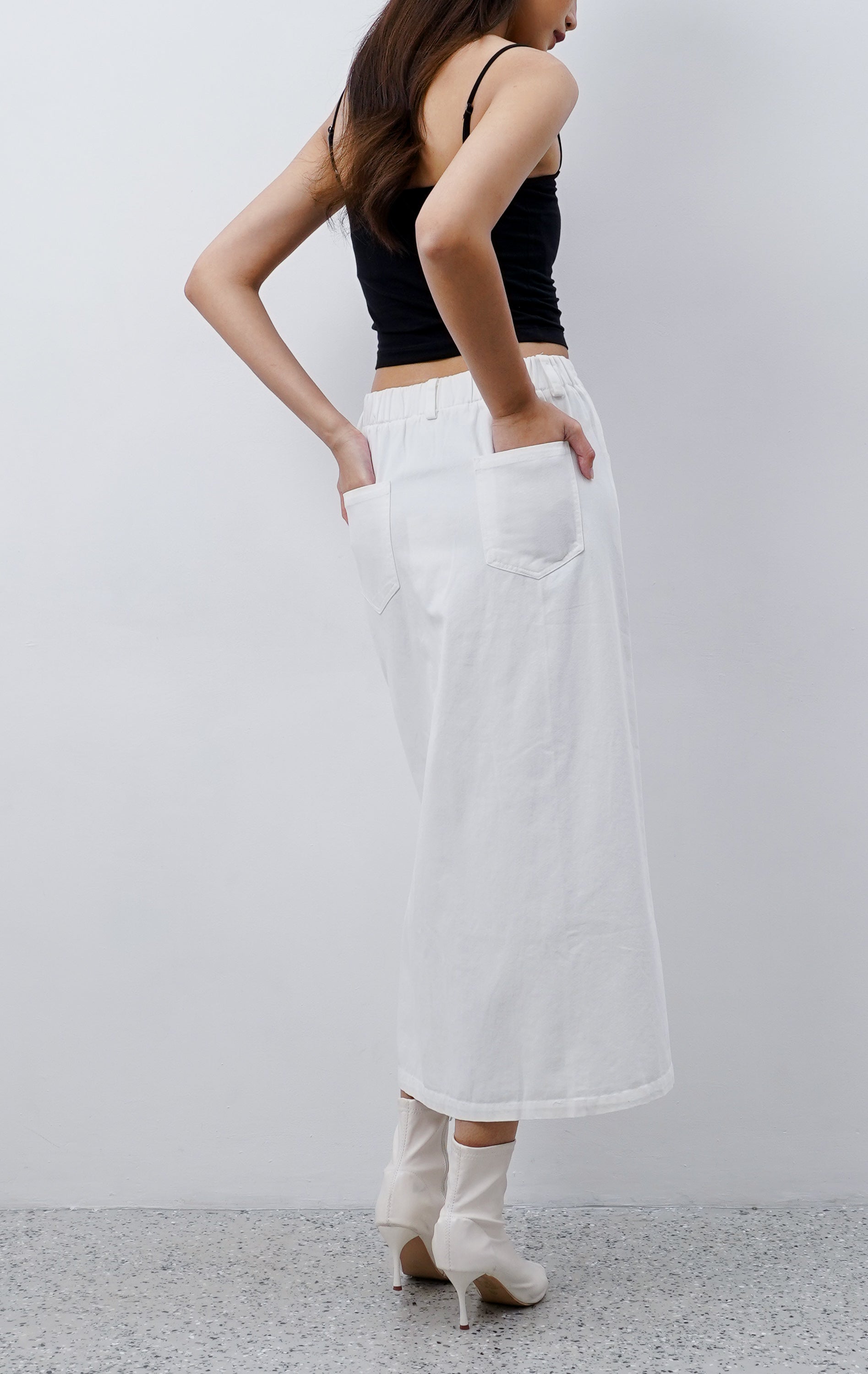 Sonia Skirt White