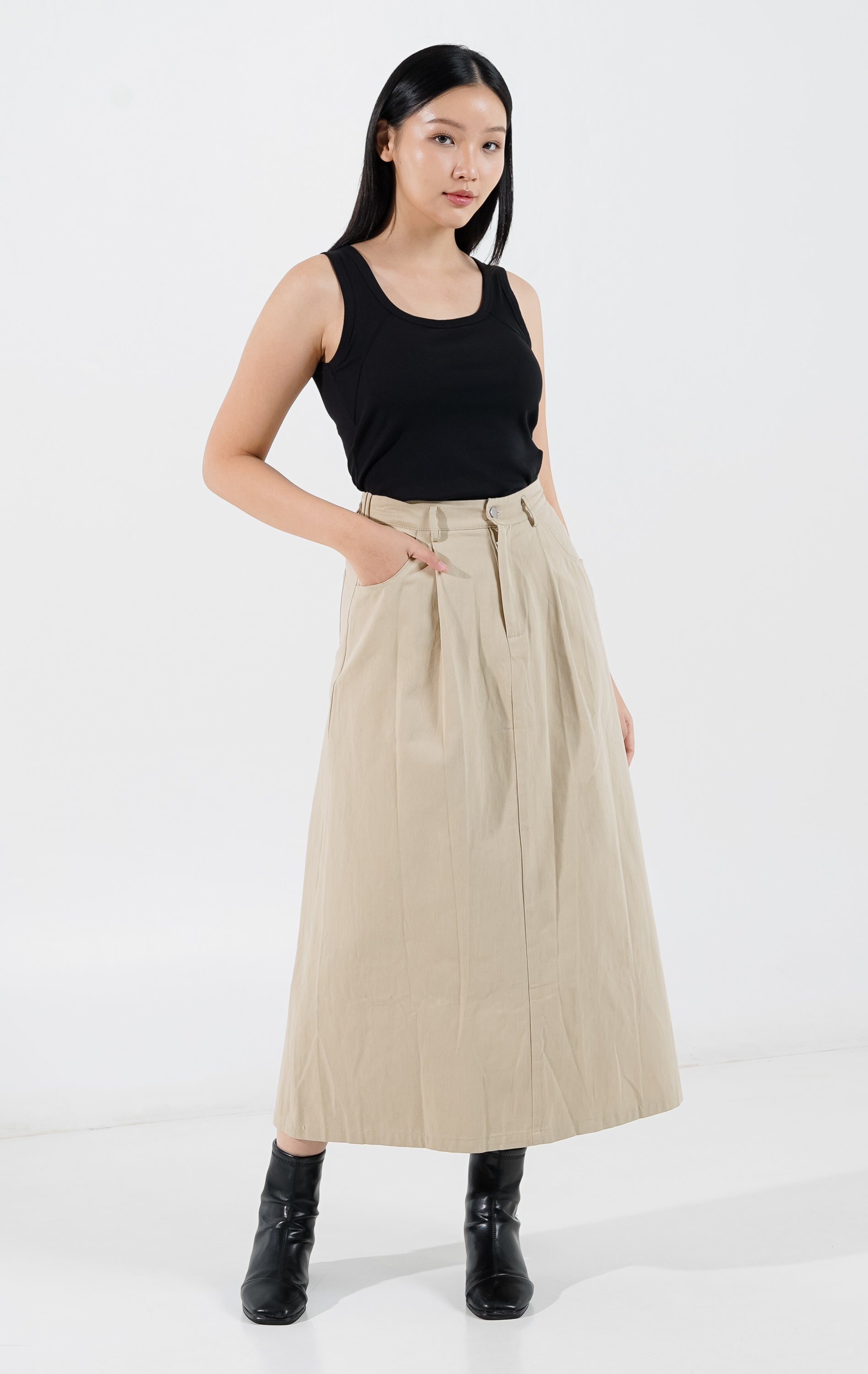 Drea Skirt Ivory