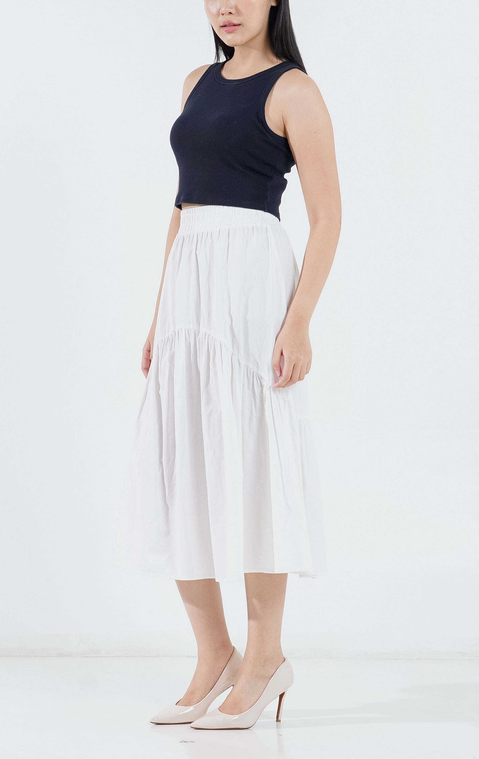 Arlette Skirt White