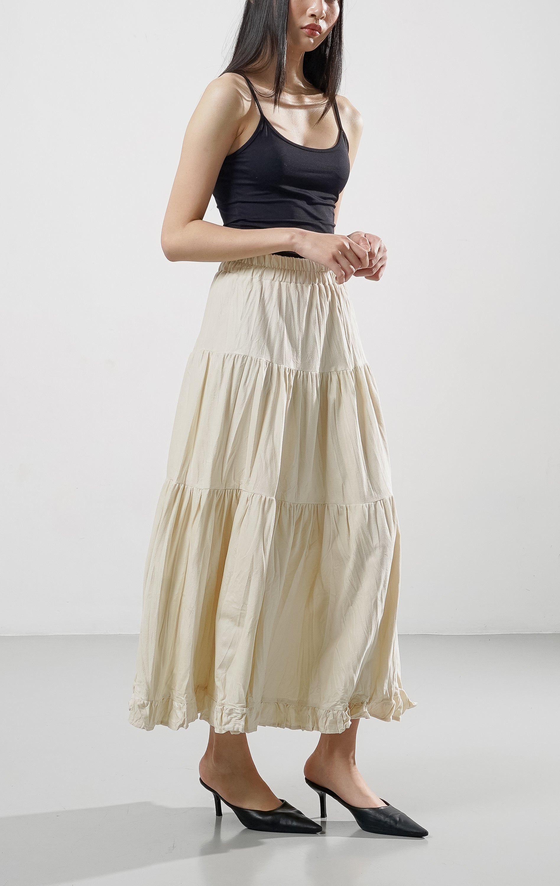 Gretha Skirt Ivory