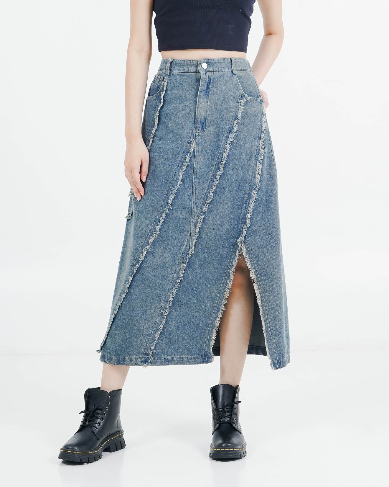 ES Shourd Skirt Denim