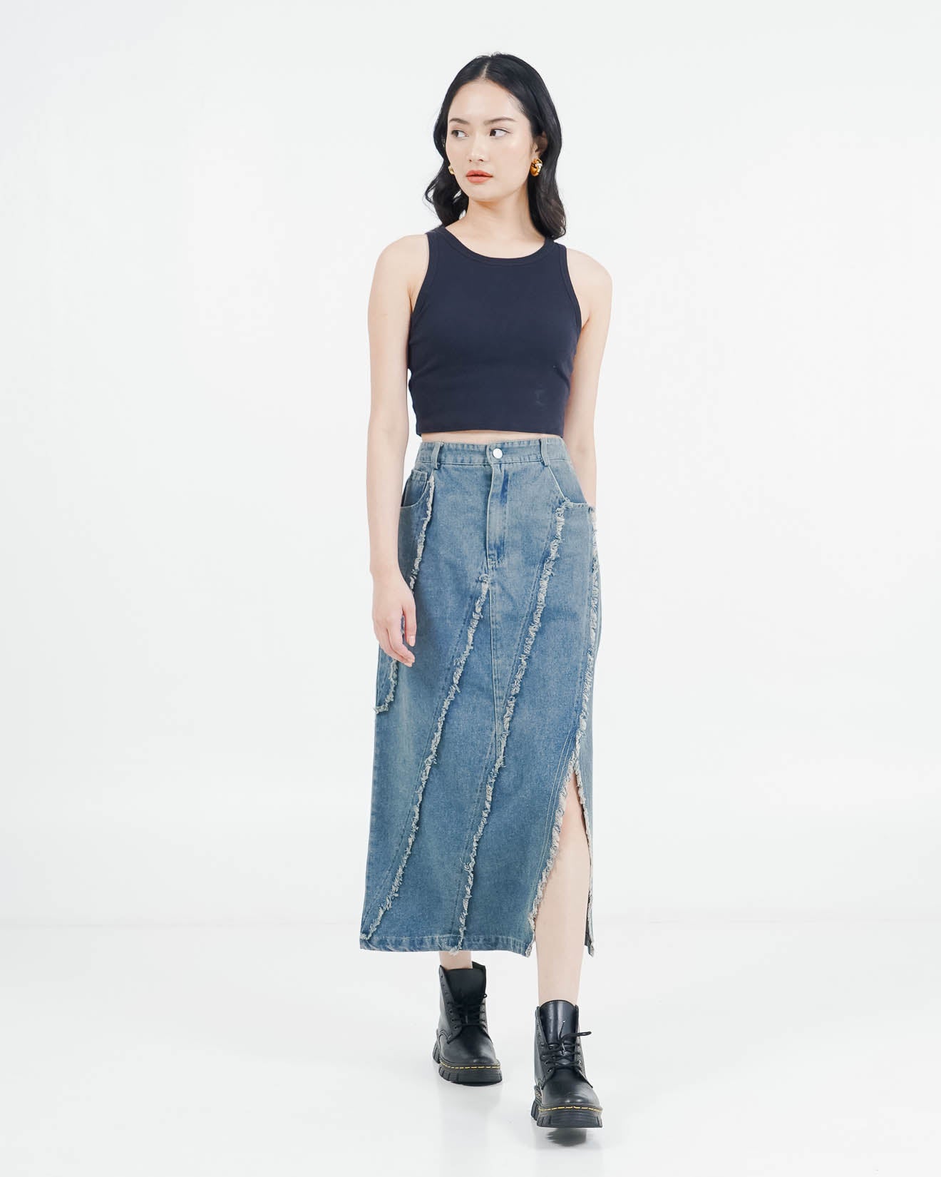 ES Shourd Skirt Denim