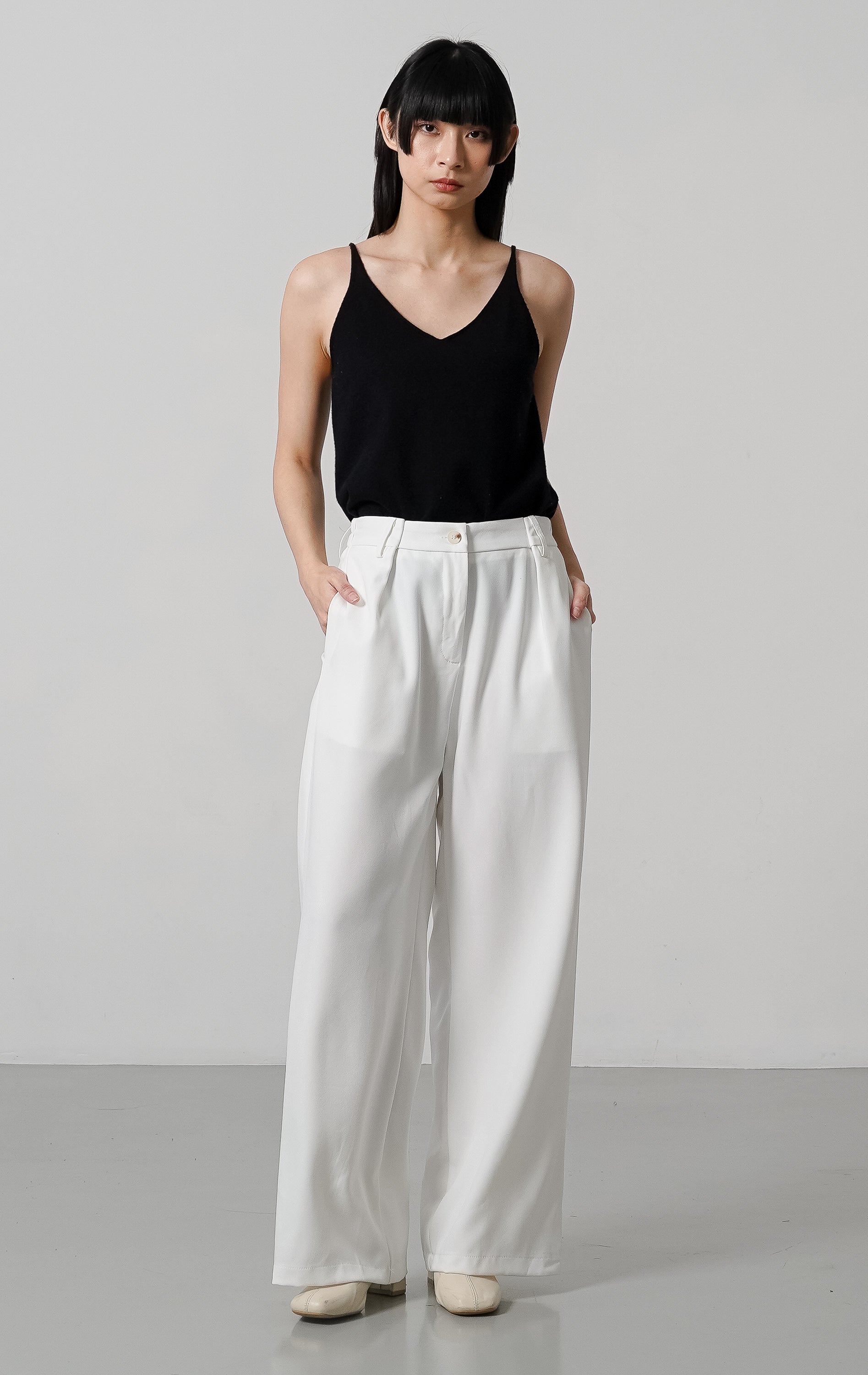 Vito Pants White