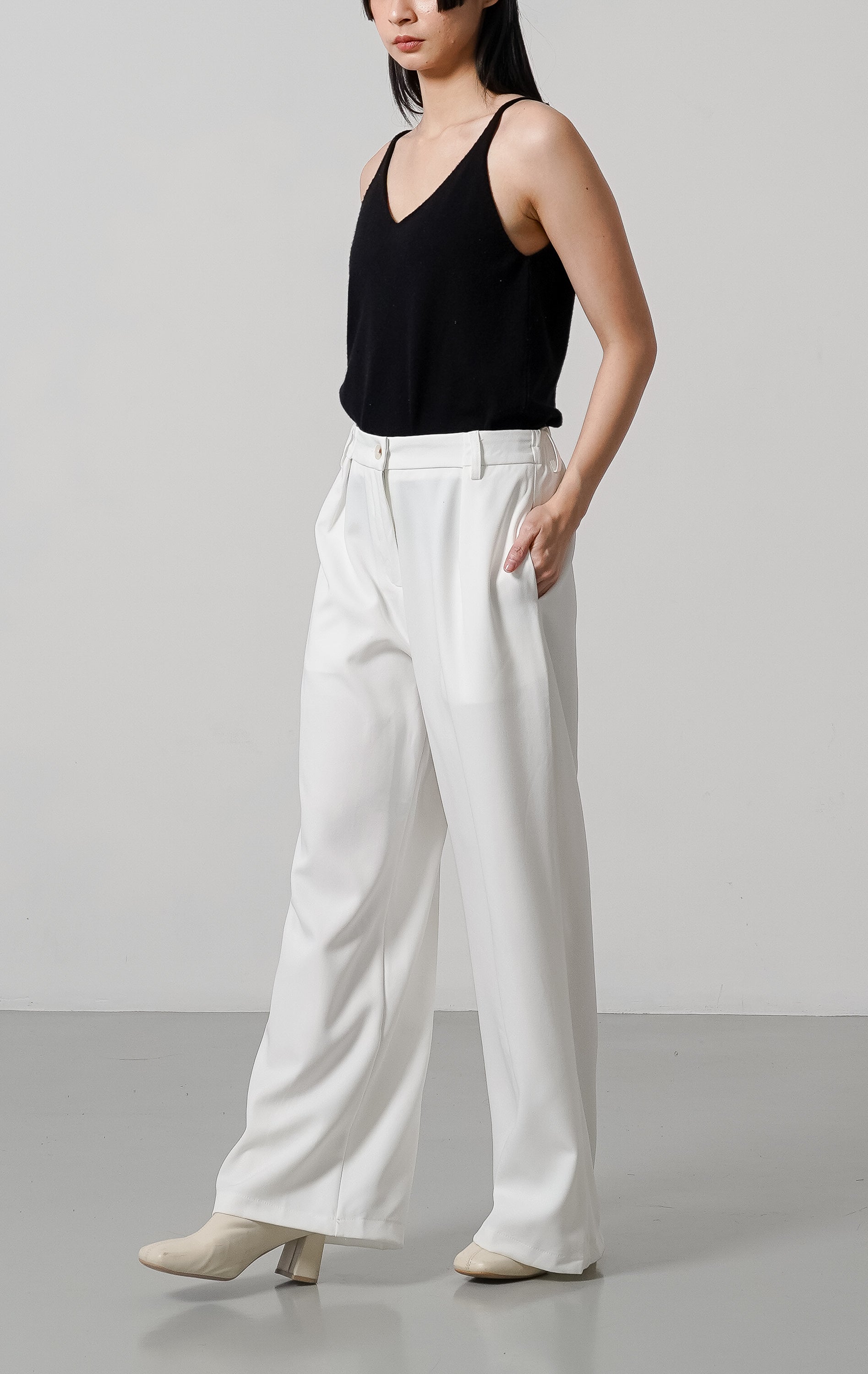 Vito Pants White