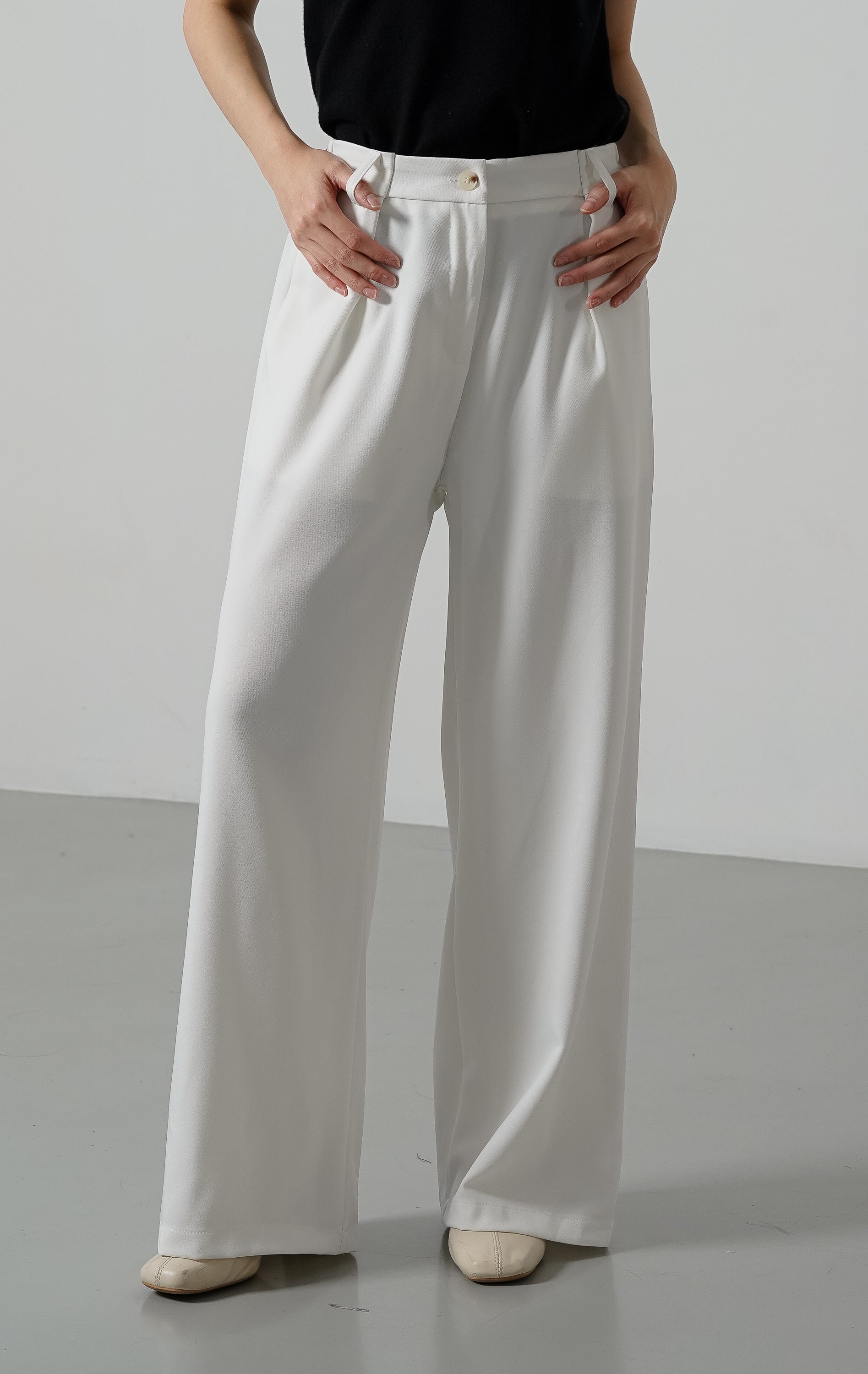 Vito Pants White
