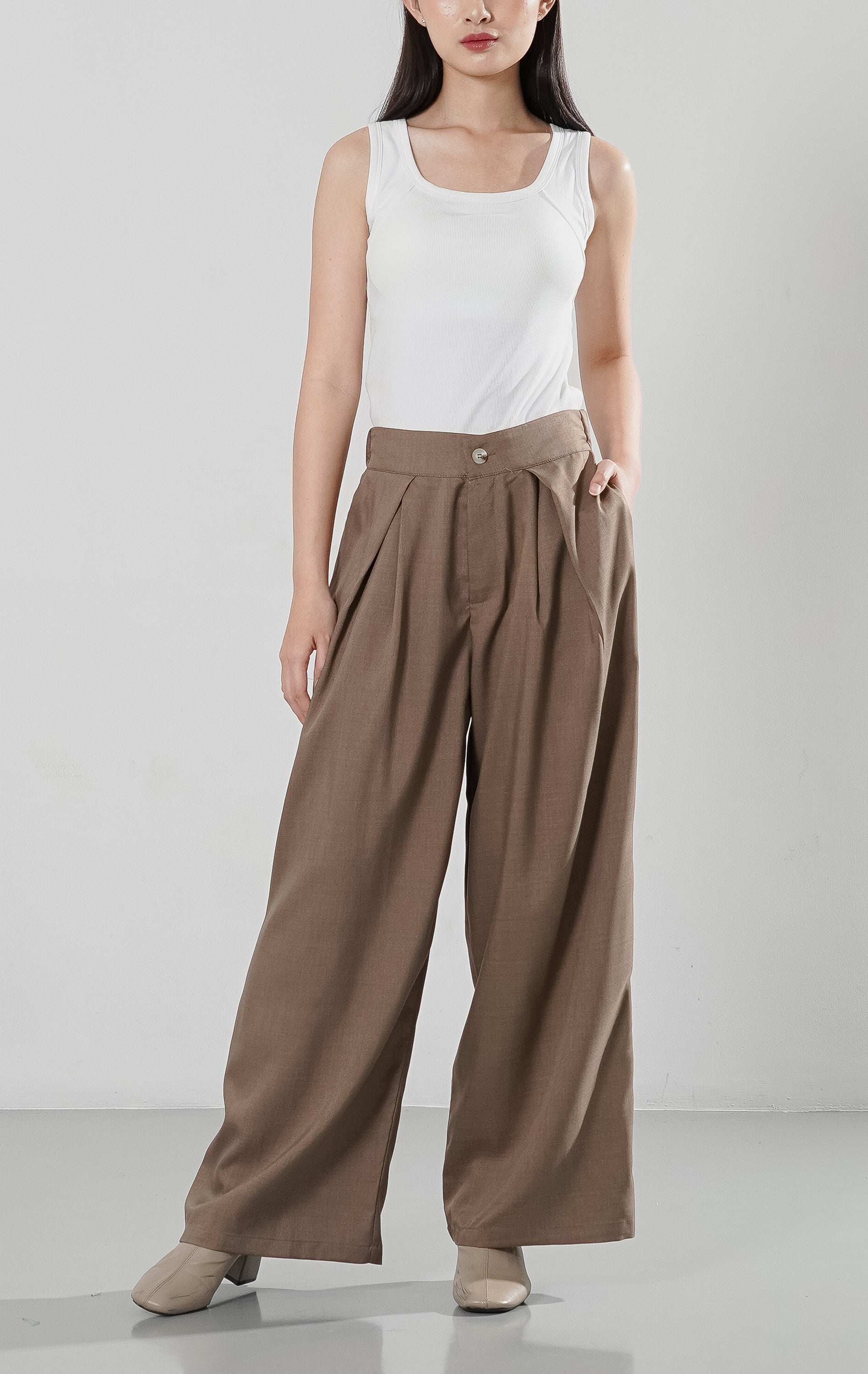 Selma Pants Brown