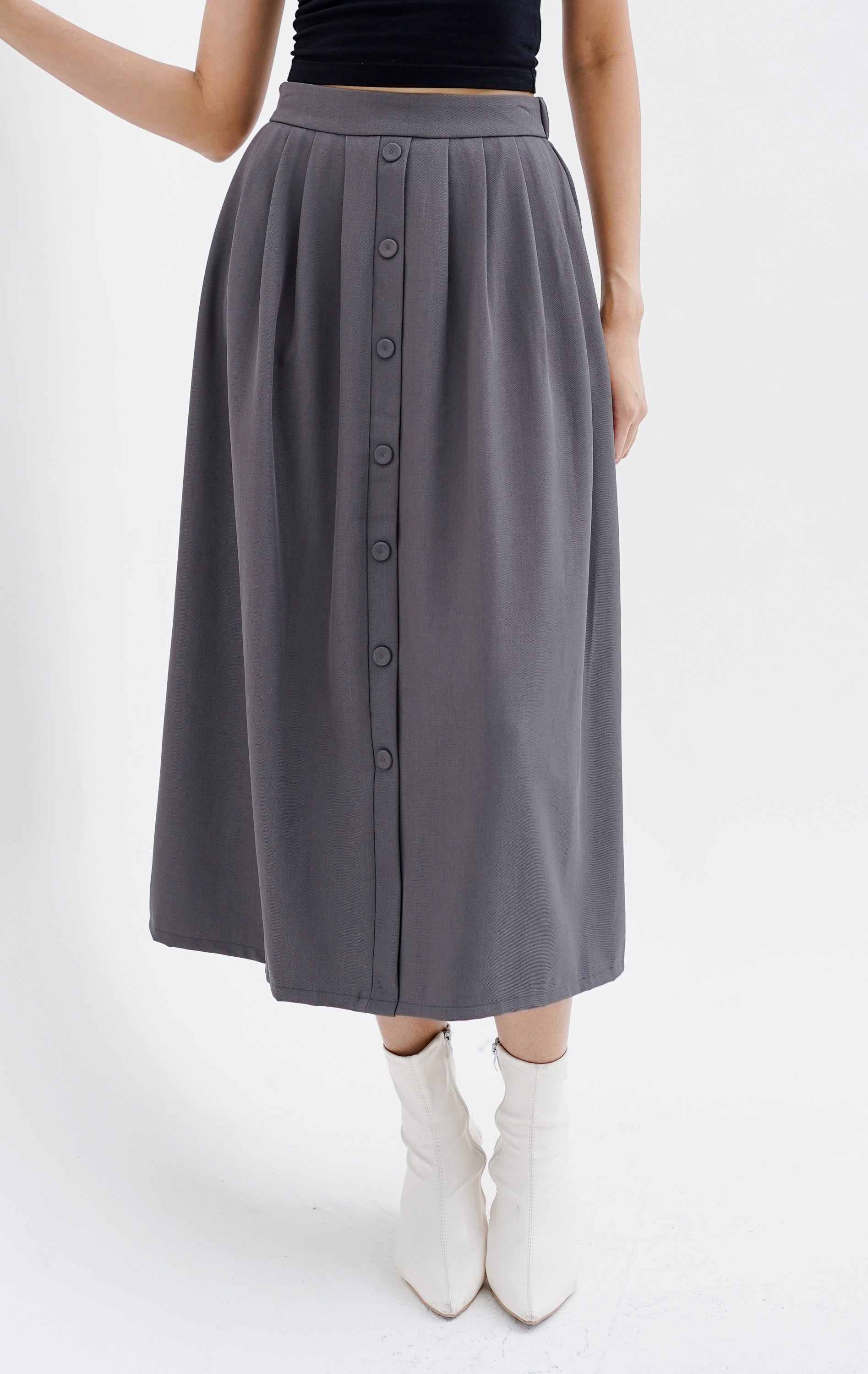 Maela Skirt Grey