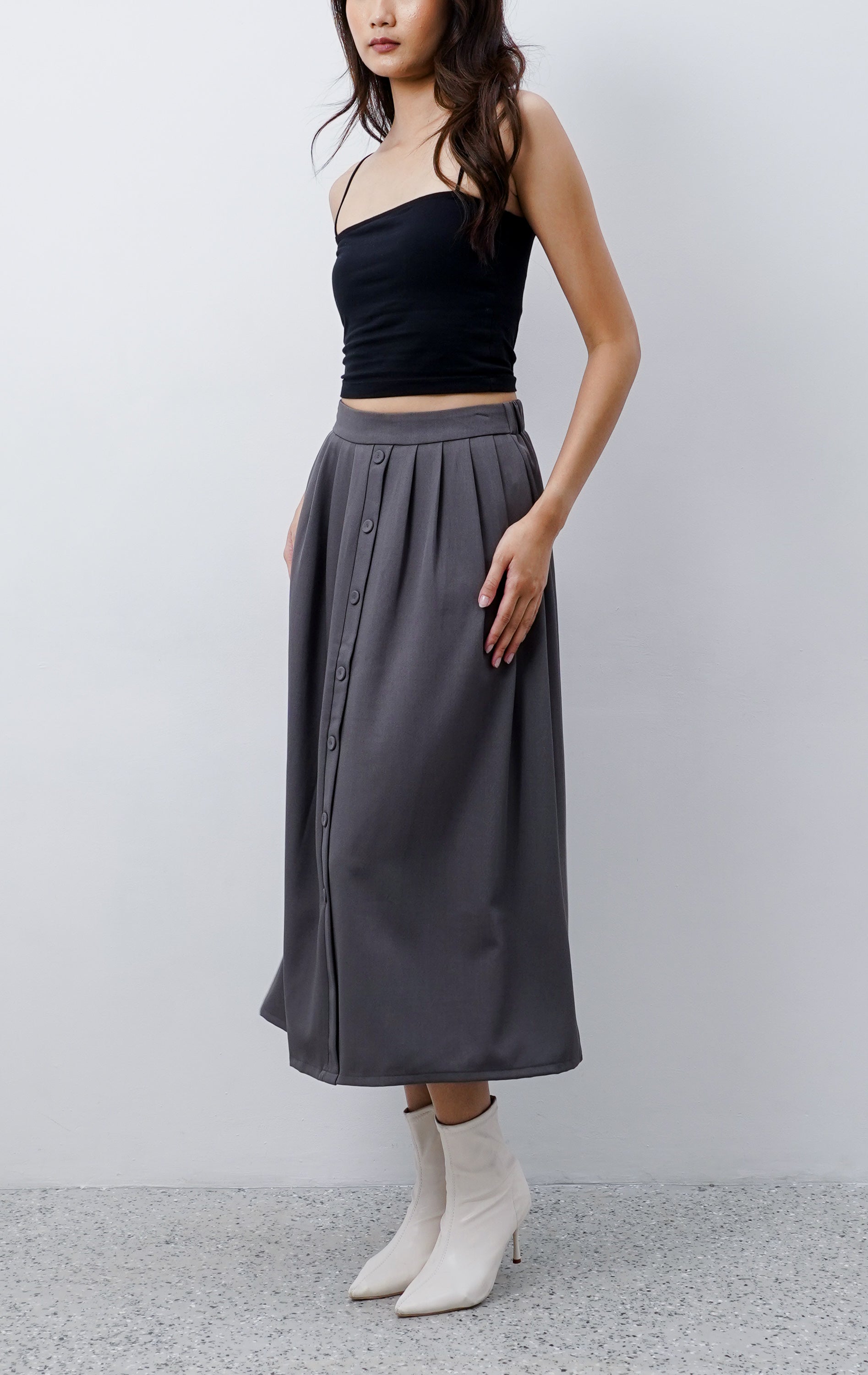 Maela Skirt Grey