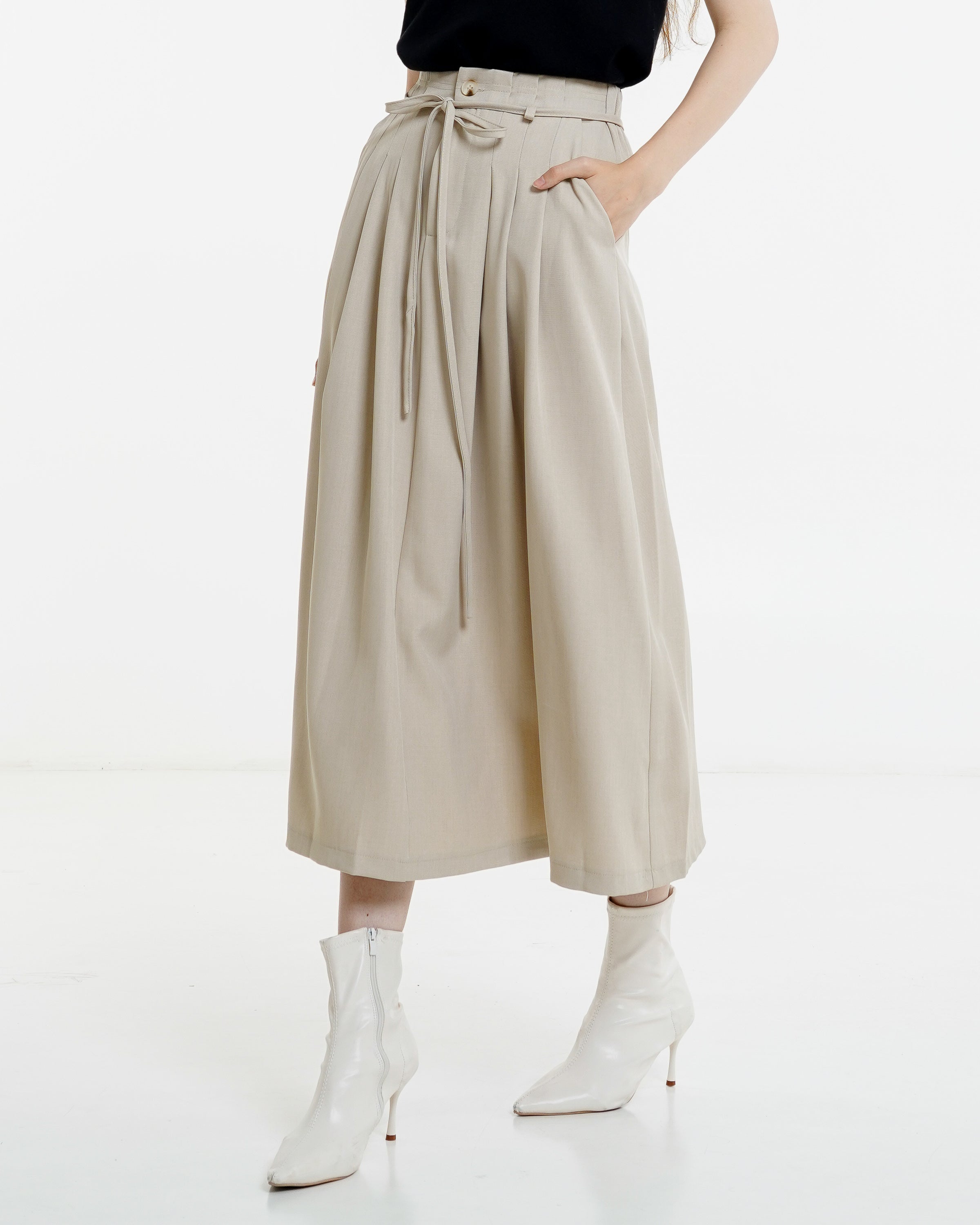 Halsey Skirt Ivory