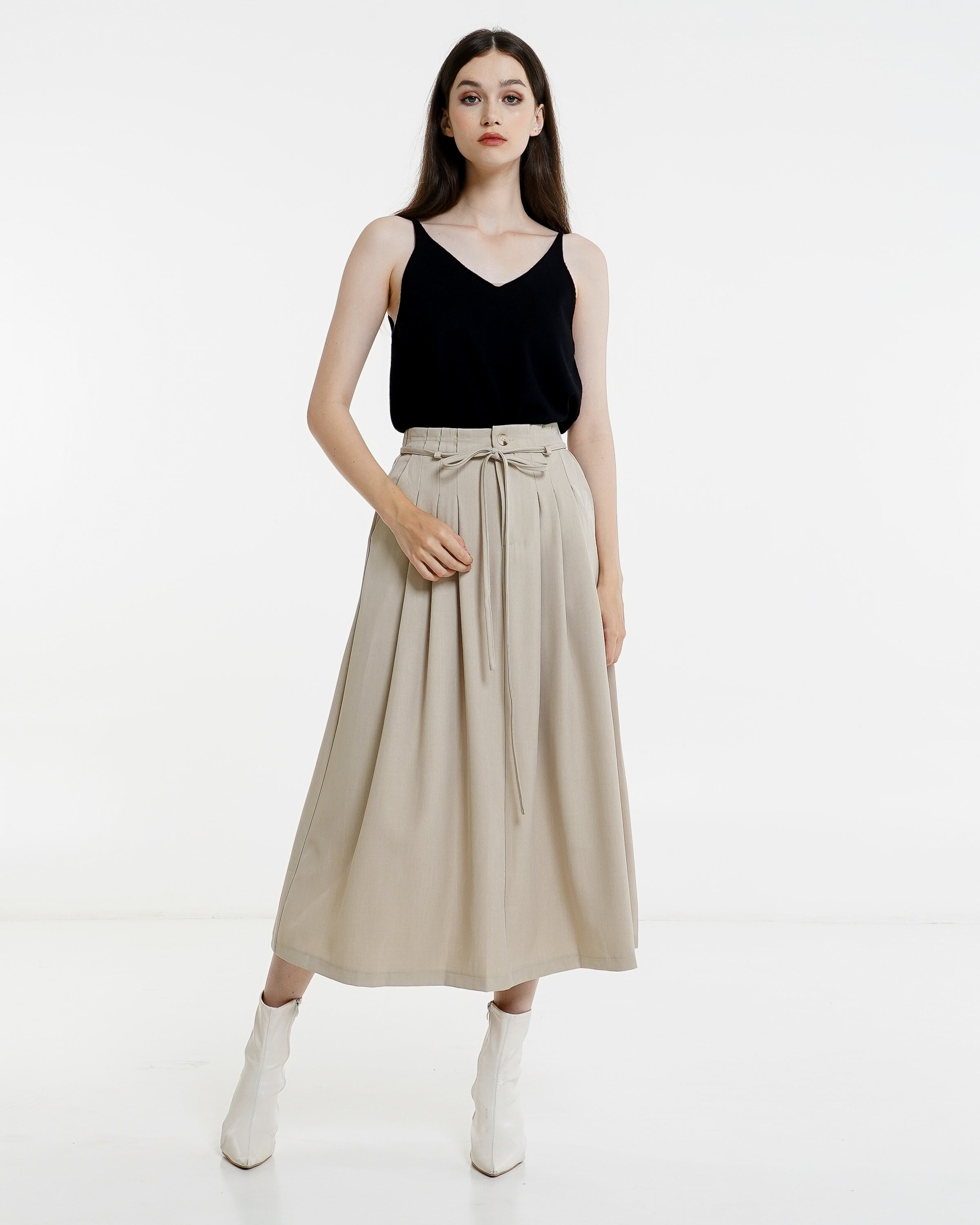 Halsey Skirt Ivory