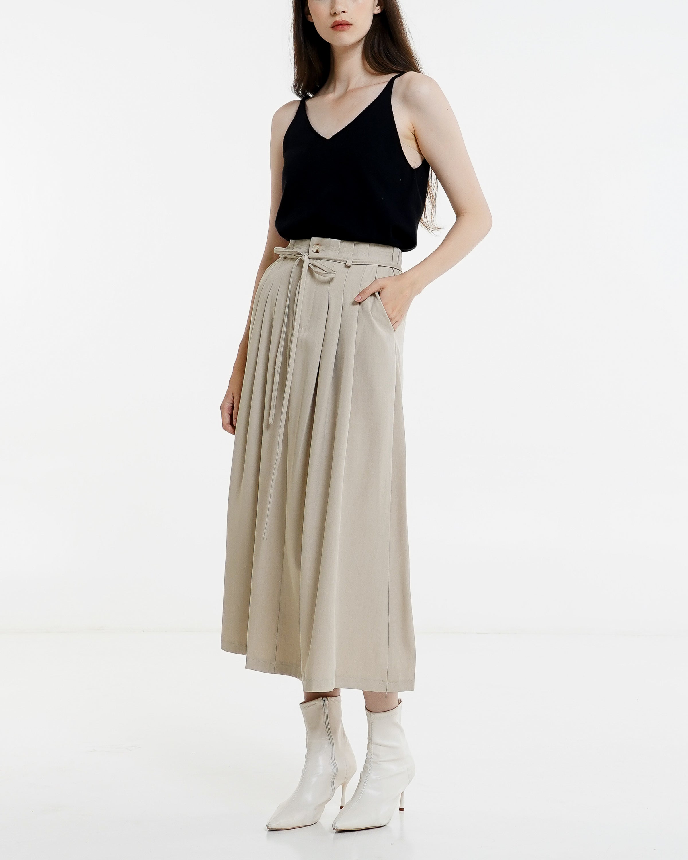 Halsey Skirt Ivory