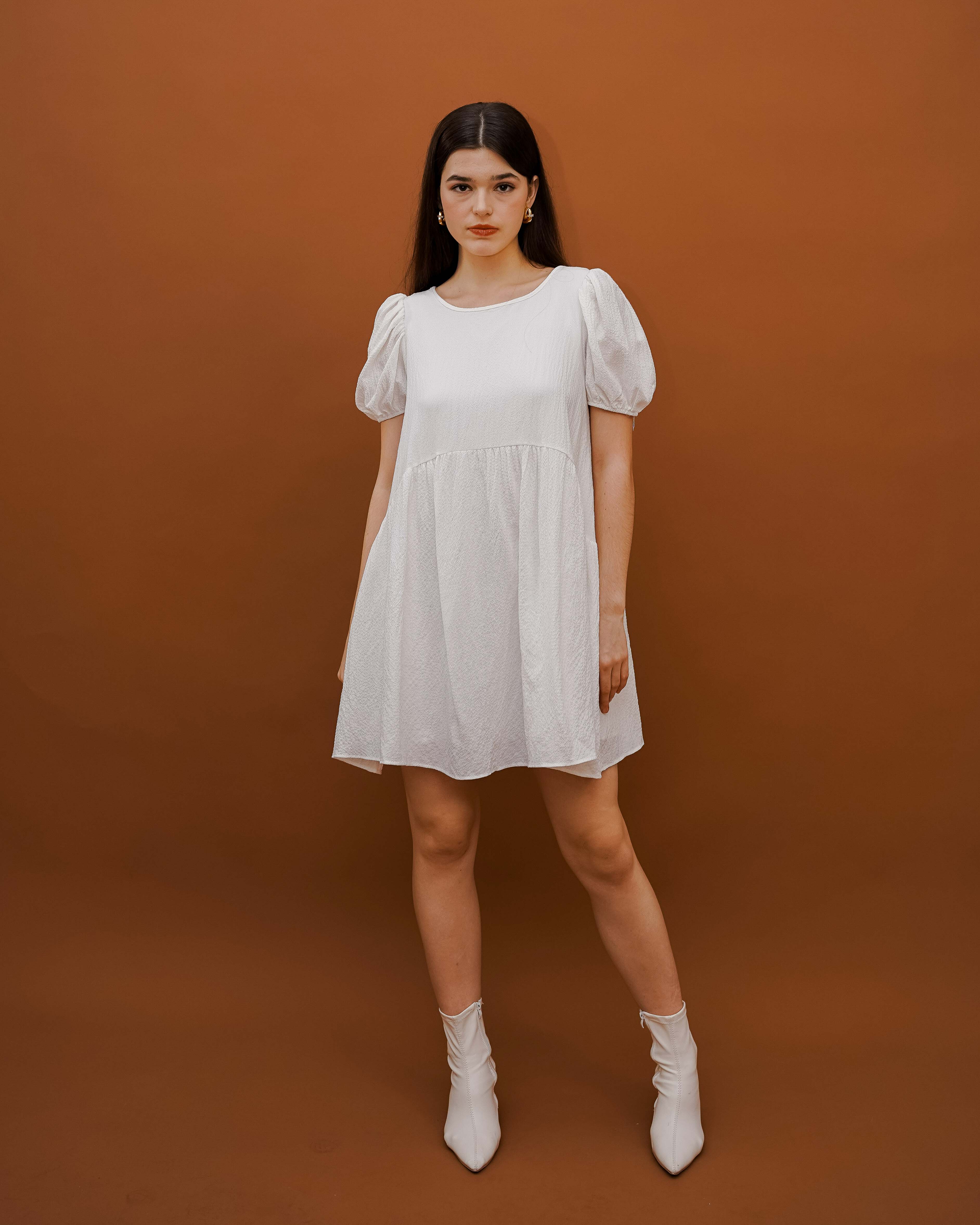 Enola Dress White