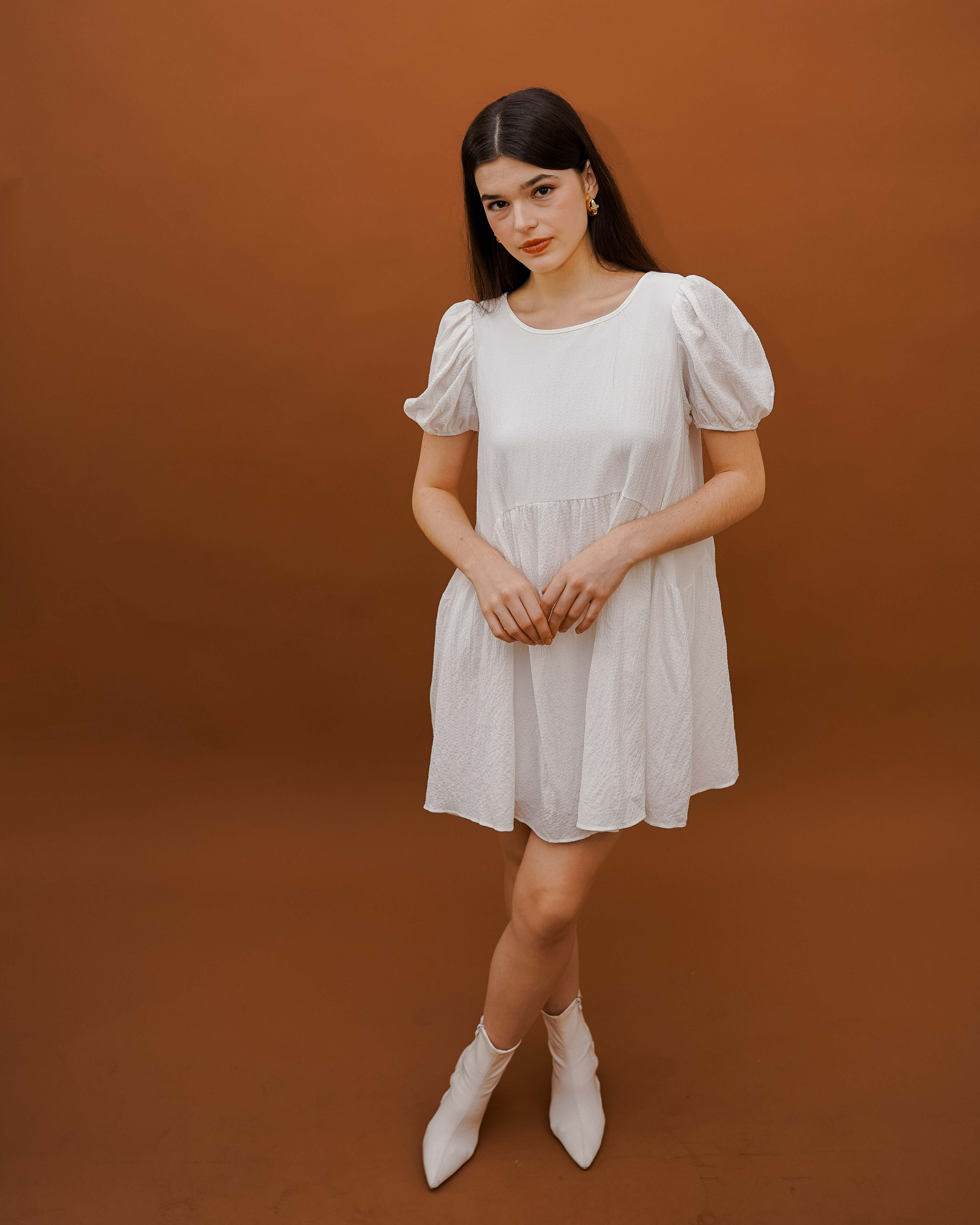 Enola Dress White