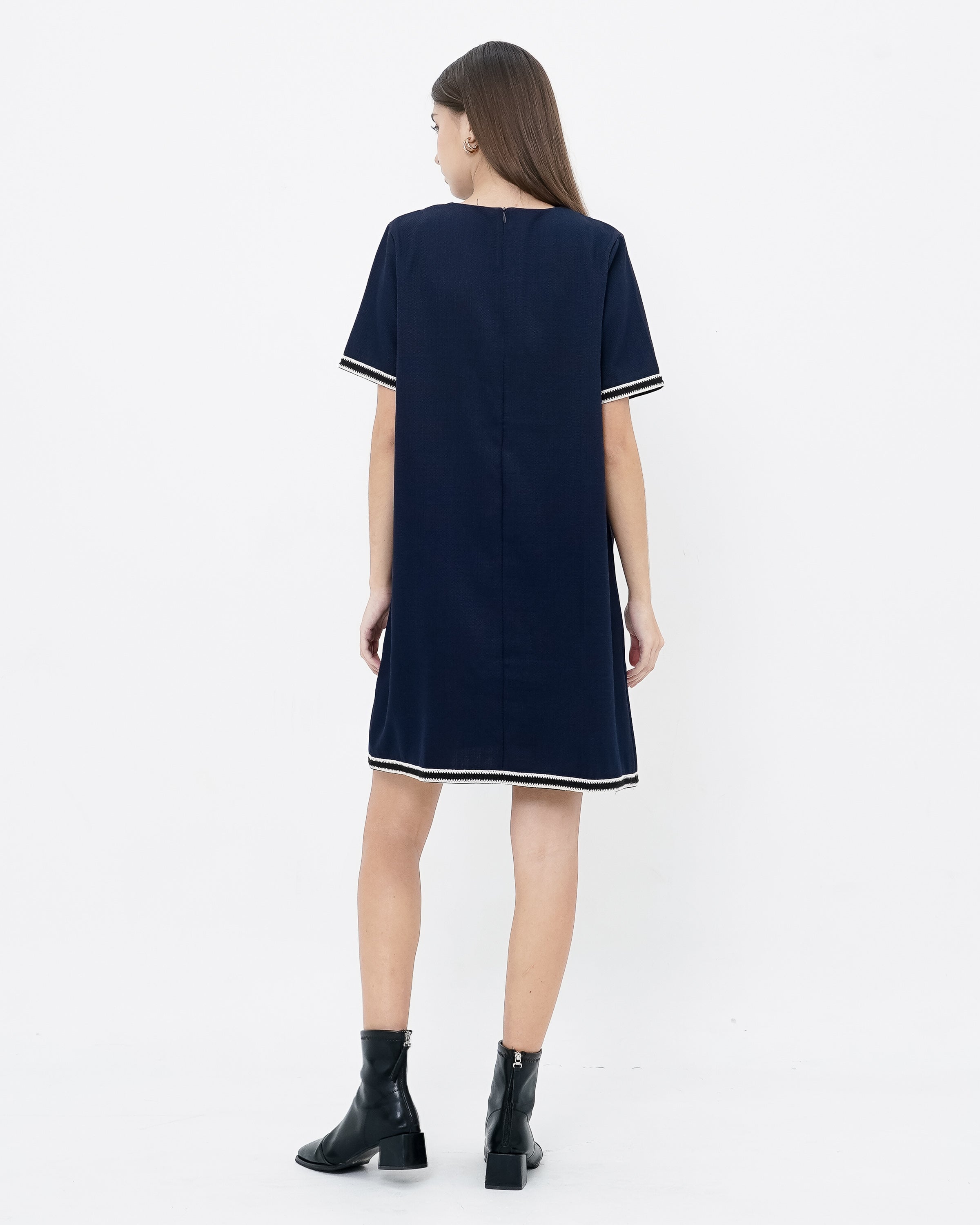 Cathalina Dress Navy