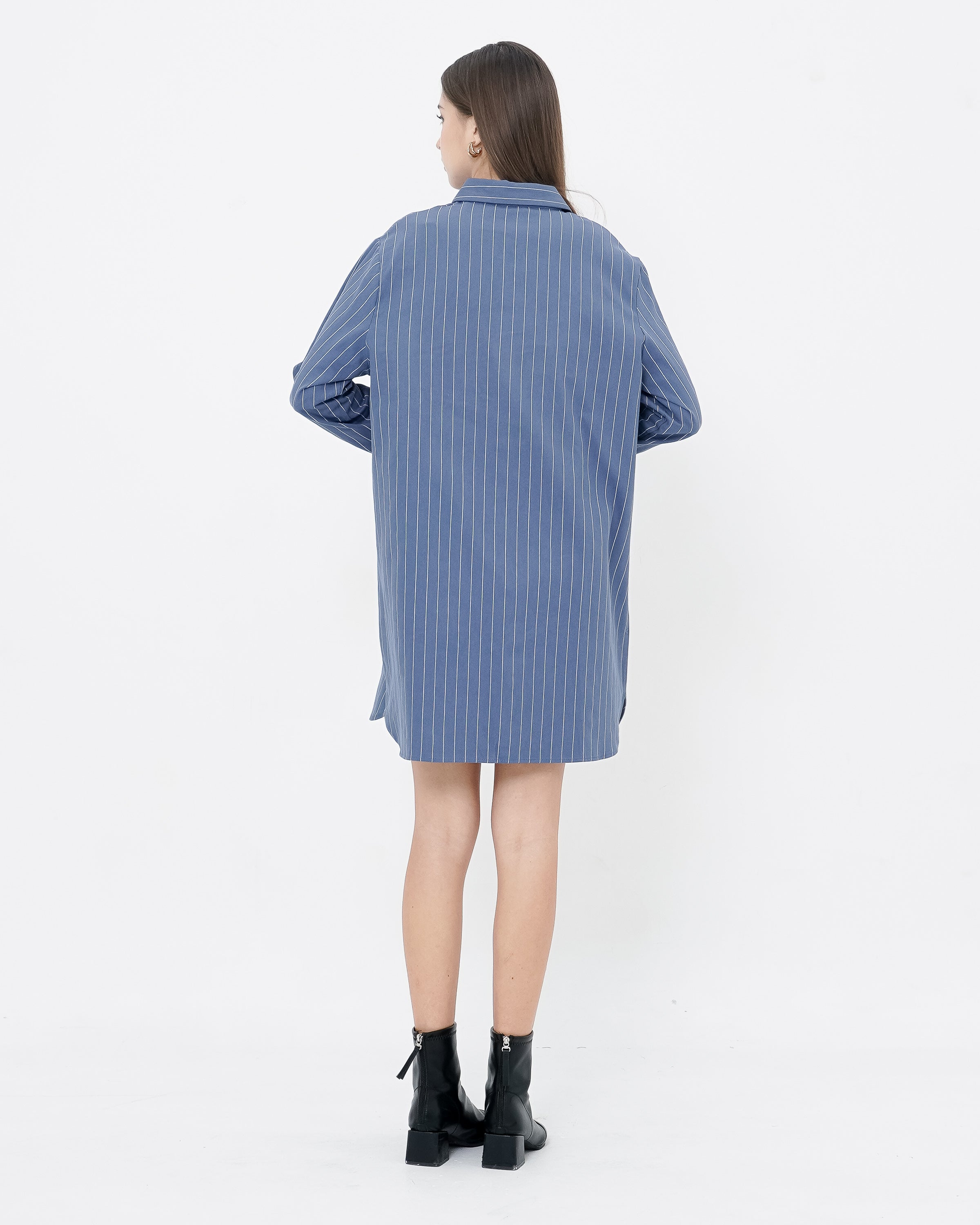 Clairo Dress Blue