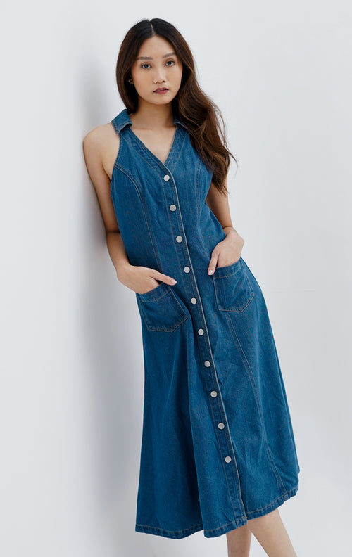 Jazzlyn Dress Denim