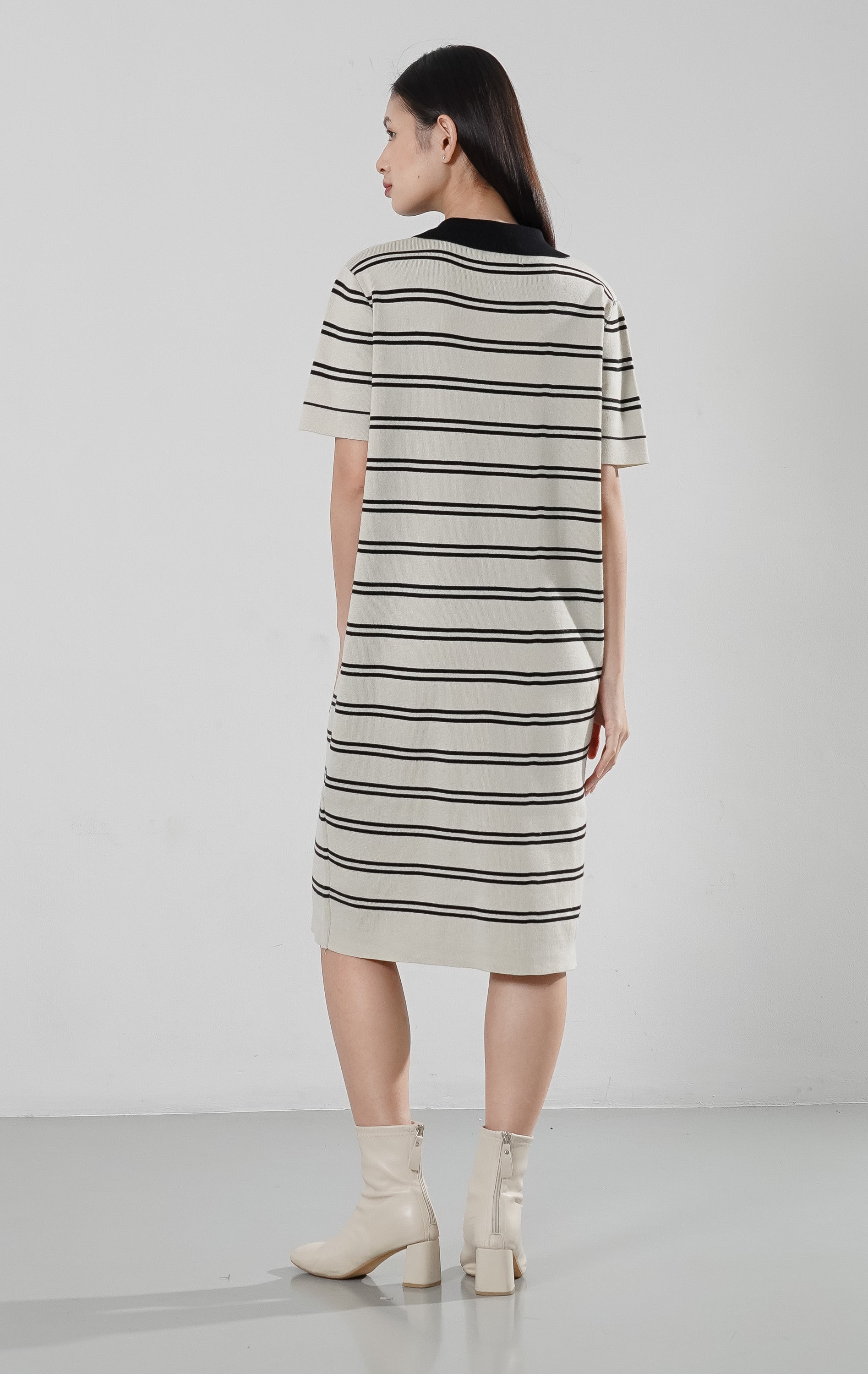 Georgia Knit Dress Ivory