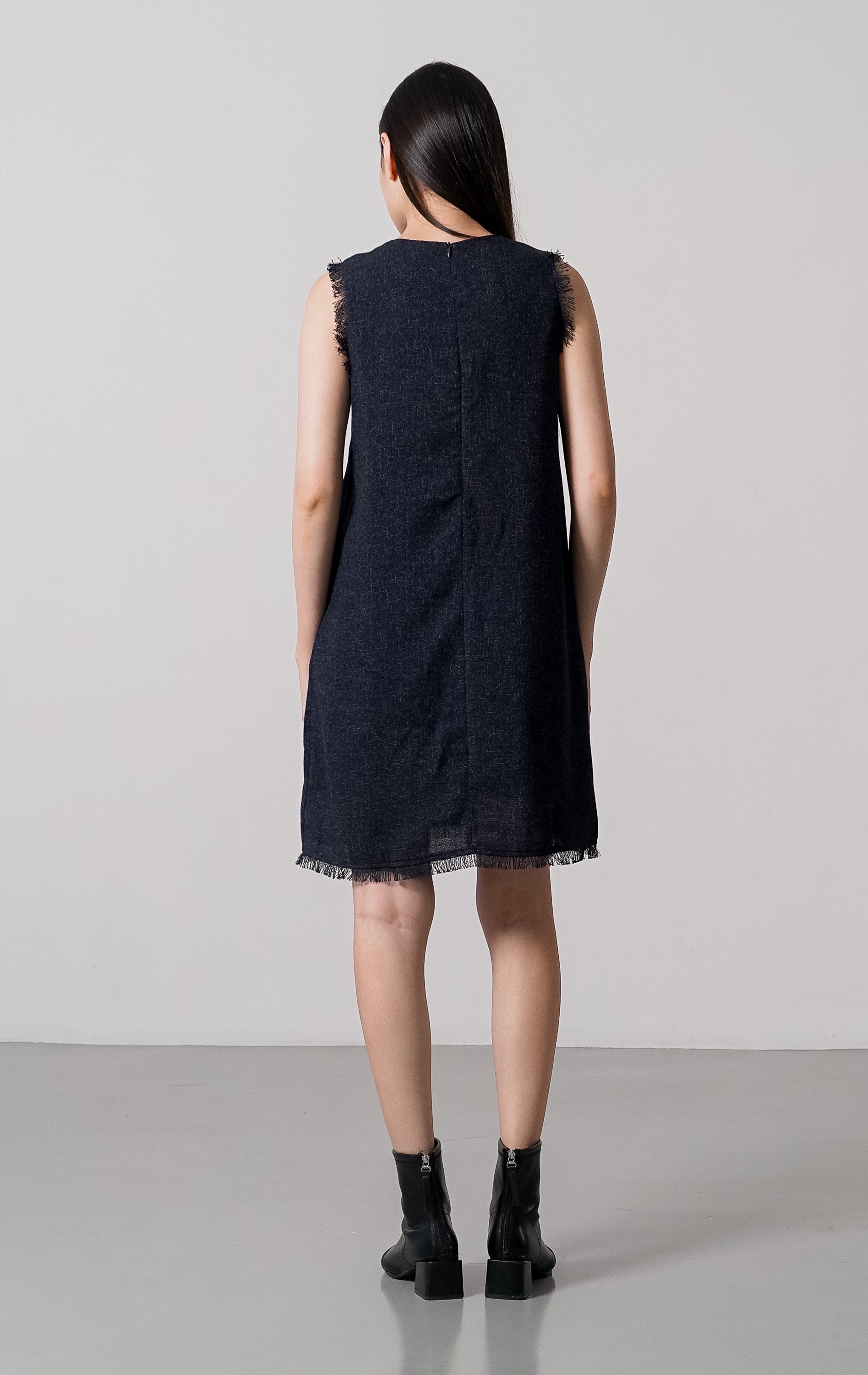 Quinn Dress Navy