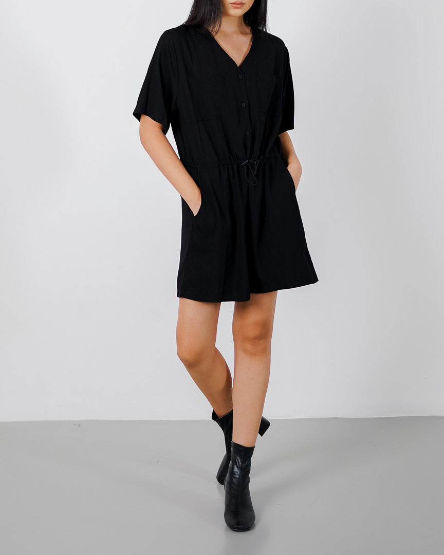 Camile Romper Black
