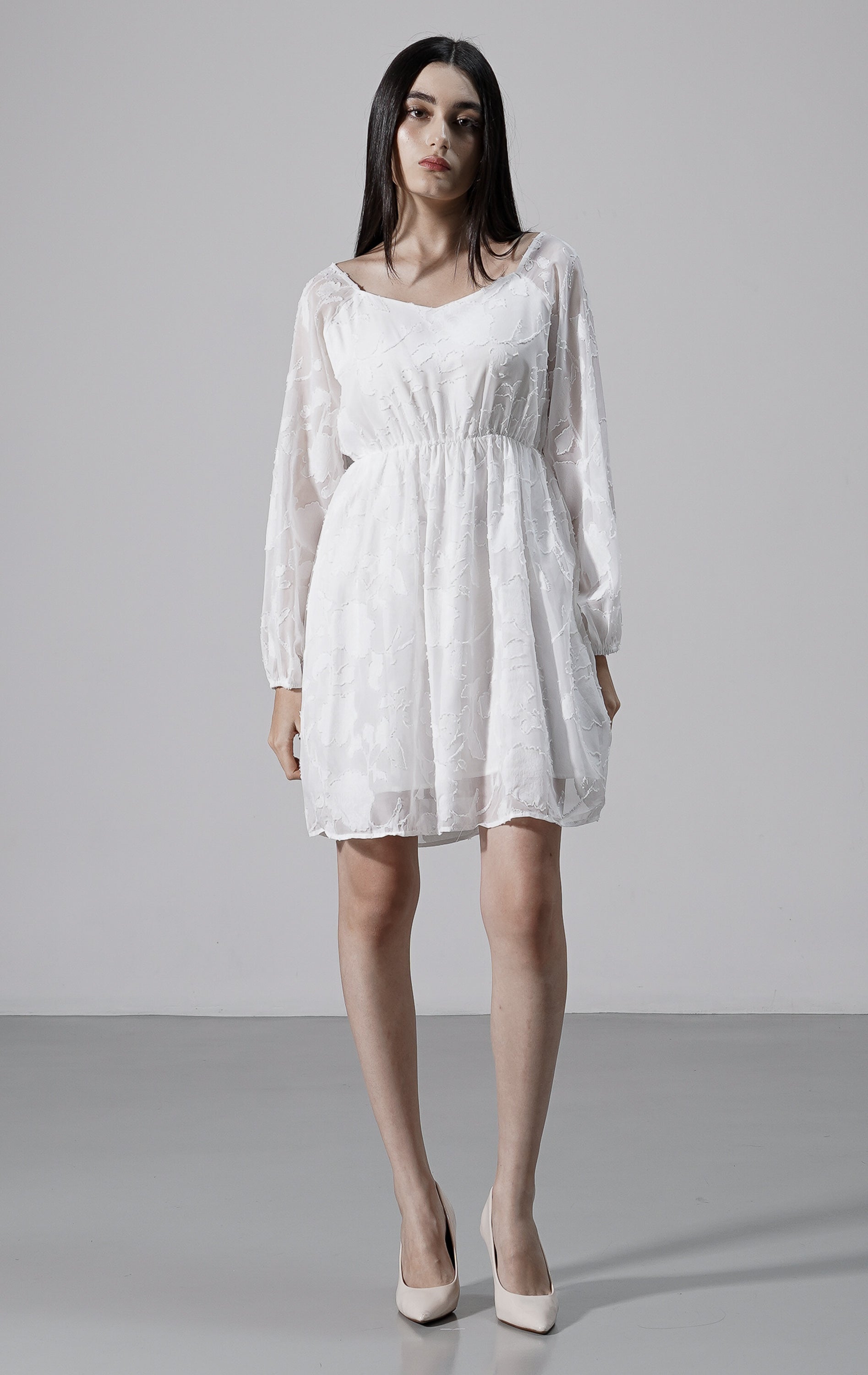 Chelsya Dress White
