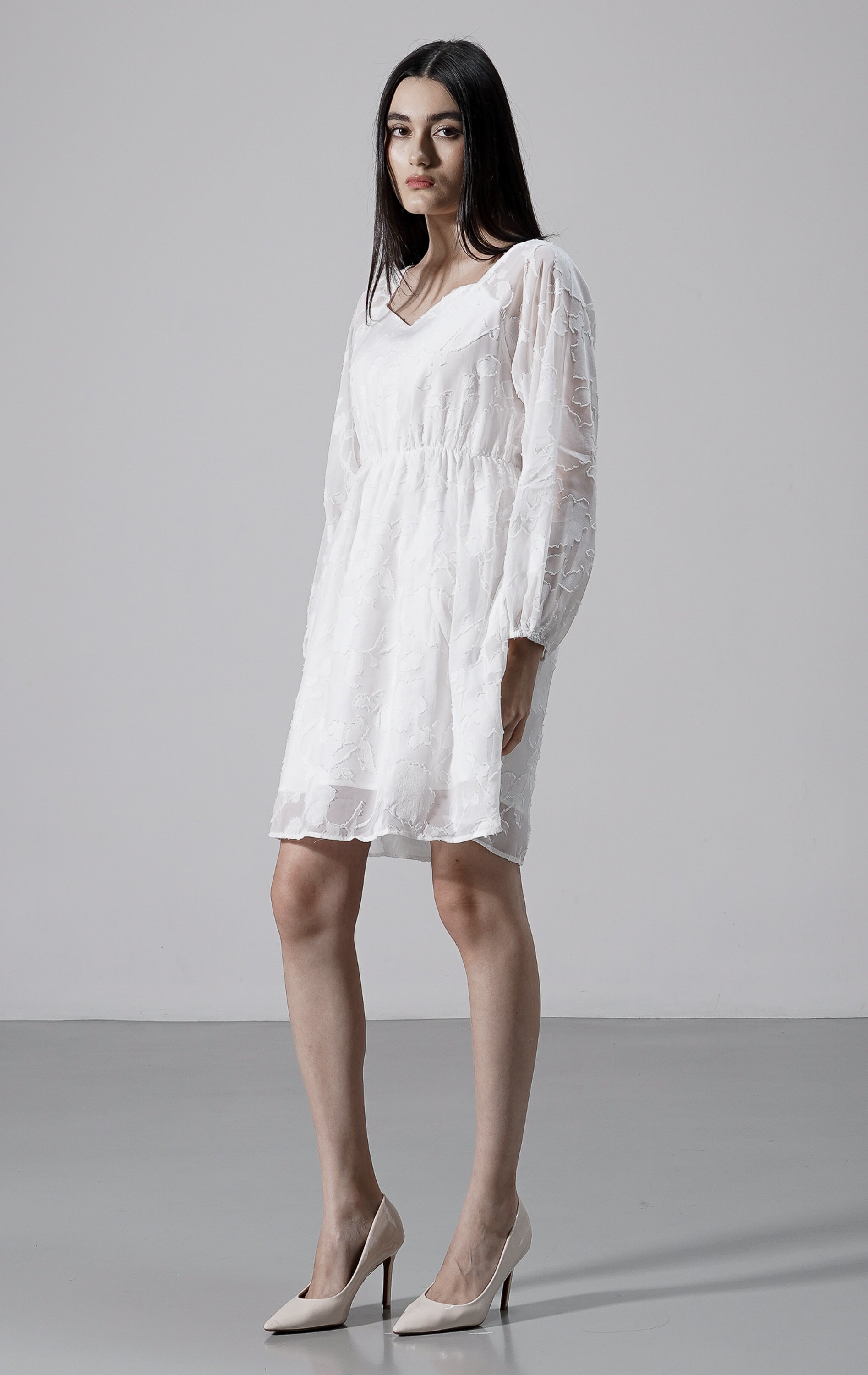 Chelsya Dress White