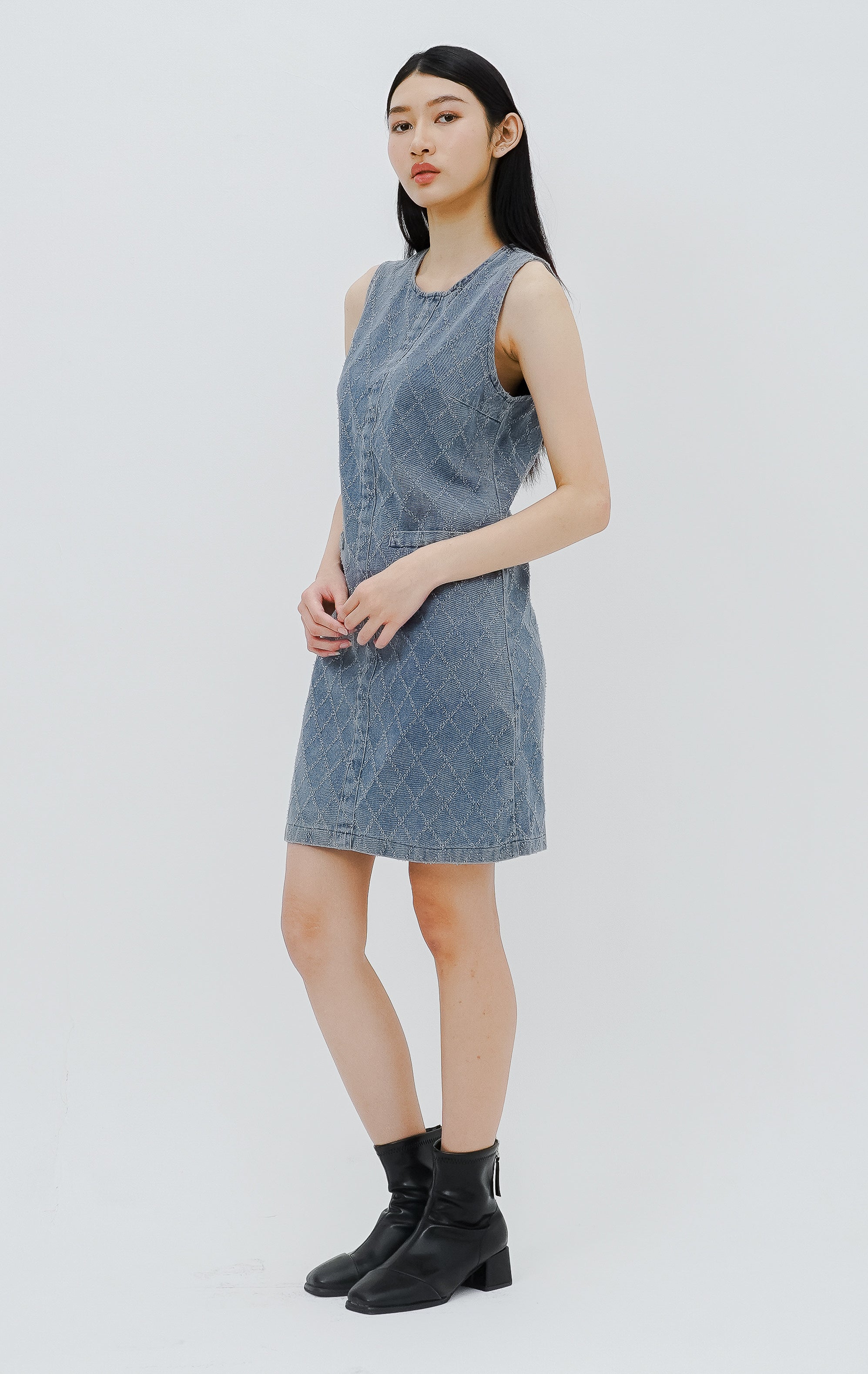 Divina Dress Denim
