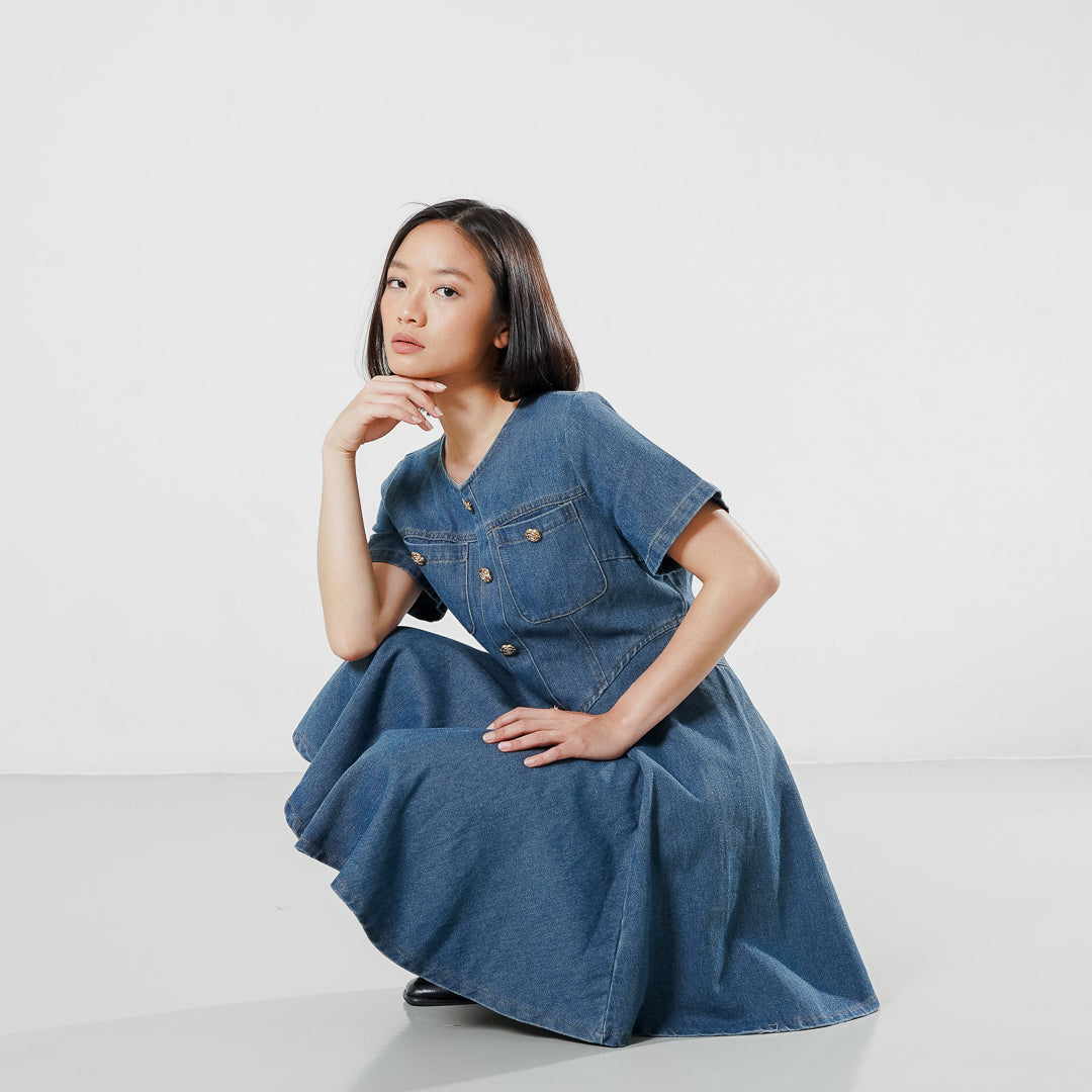 Meissy Dress Denim
