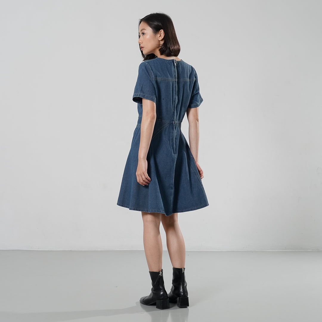 Meissy Dress Denim