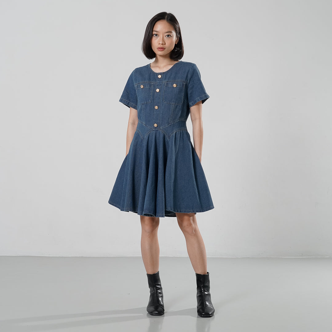 Meissy Dress Denim