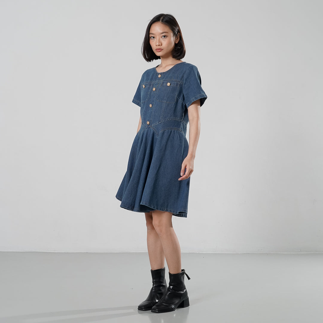 Meissy Dress Denim