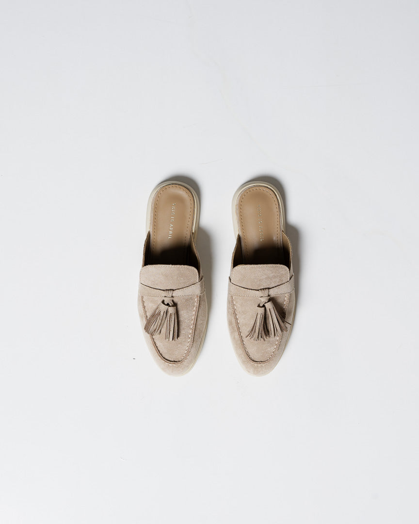 Ava Mules Beige - Shoes Wanita Casual