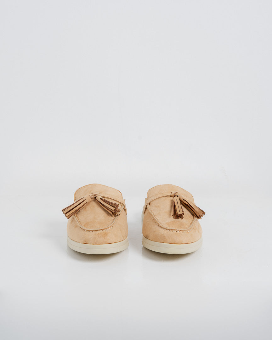 Ava Mules Camel - Shoes Wanita Casual