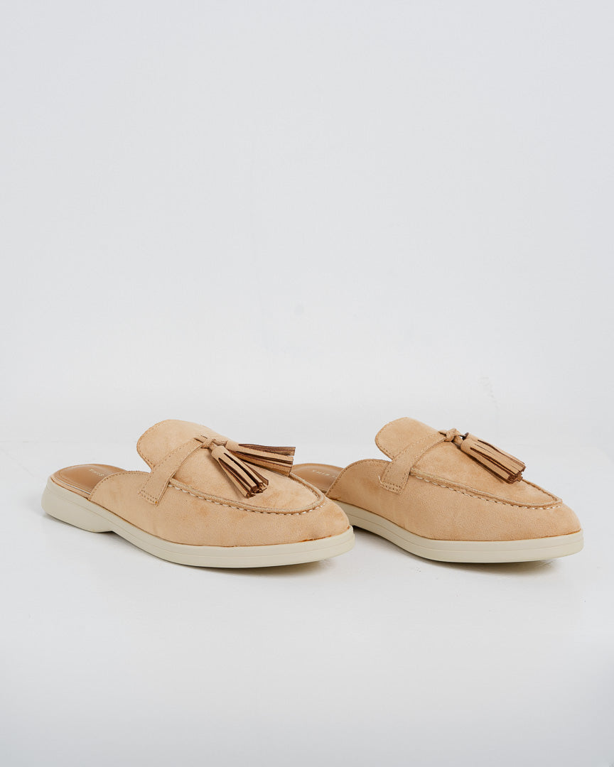 Ava Mules Camel - Shoes Wanita Casual
