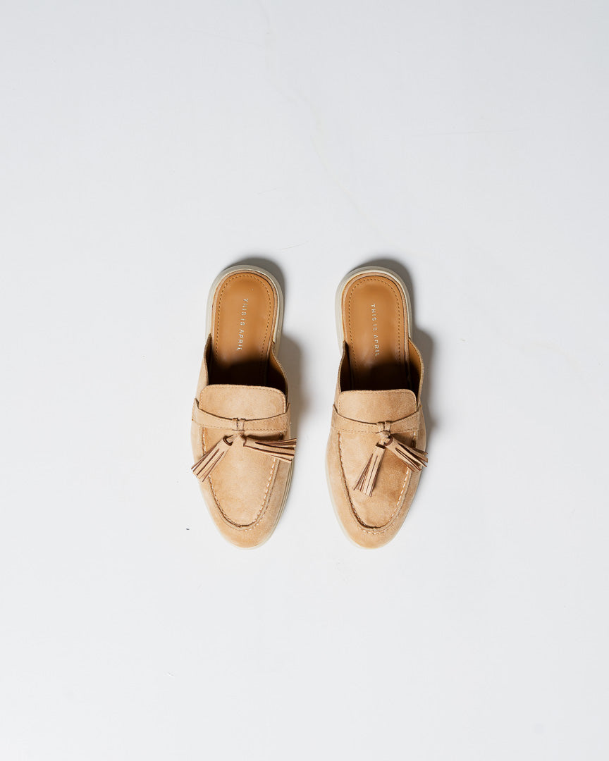 Ava Mules Camel - Shoes Wanita Casual