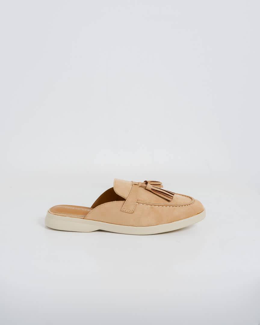 Ava Mules Camel - Shoes Wanita Casual