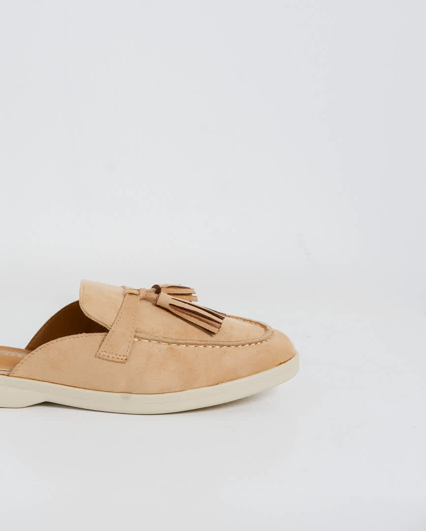 Ava Mules Camel - Shoes Wanita Casual